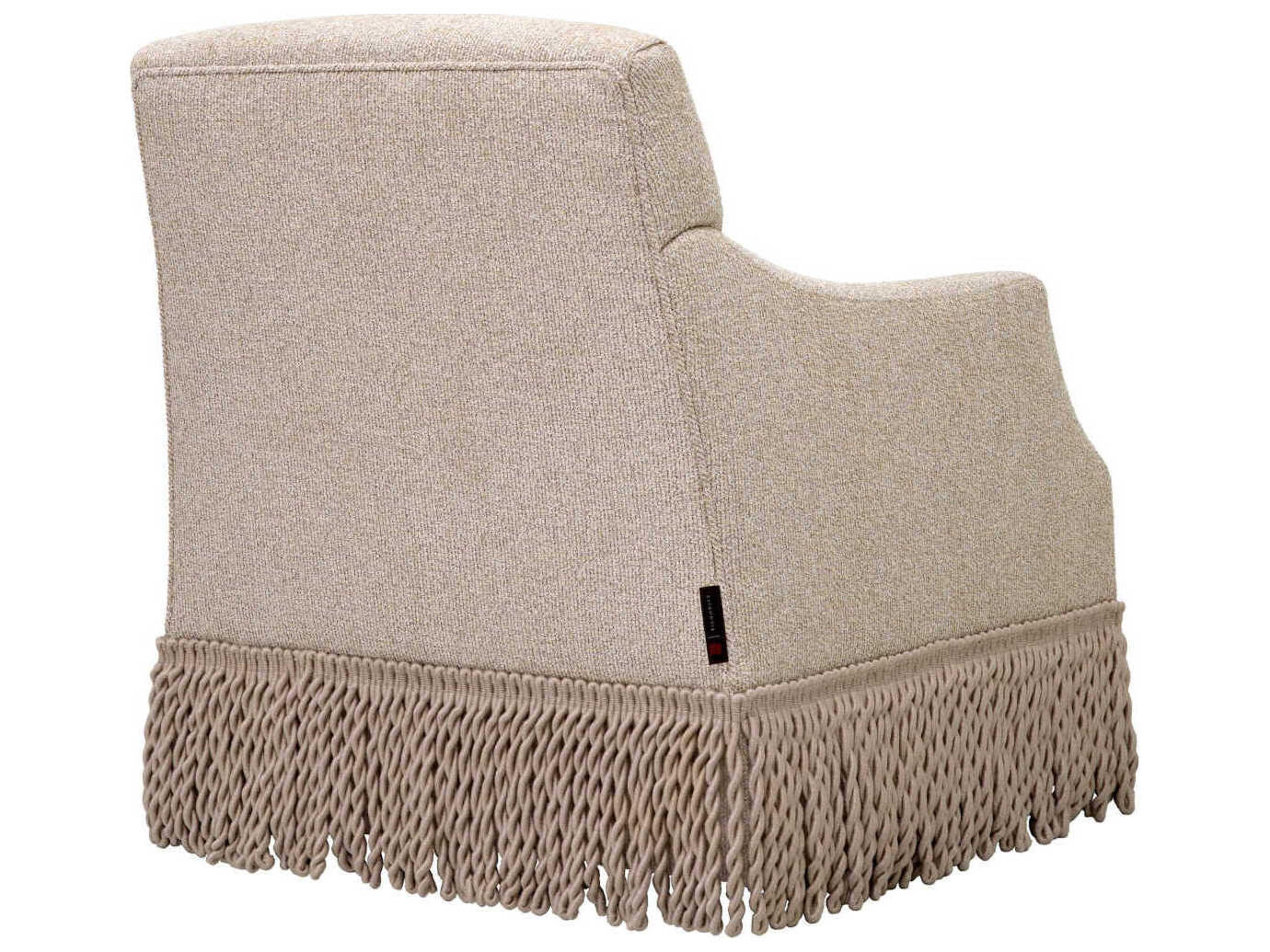 Eichholtz Madison Swivel Beige Accent Chair