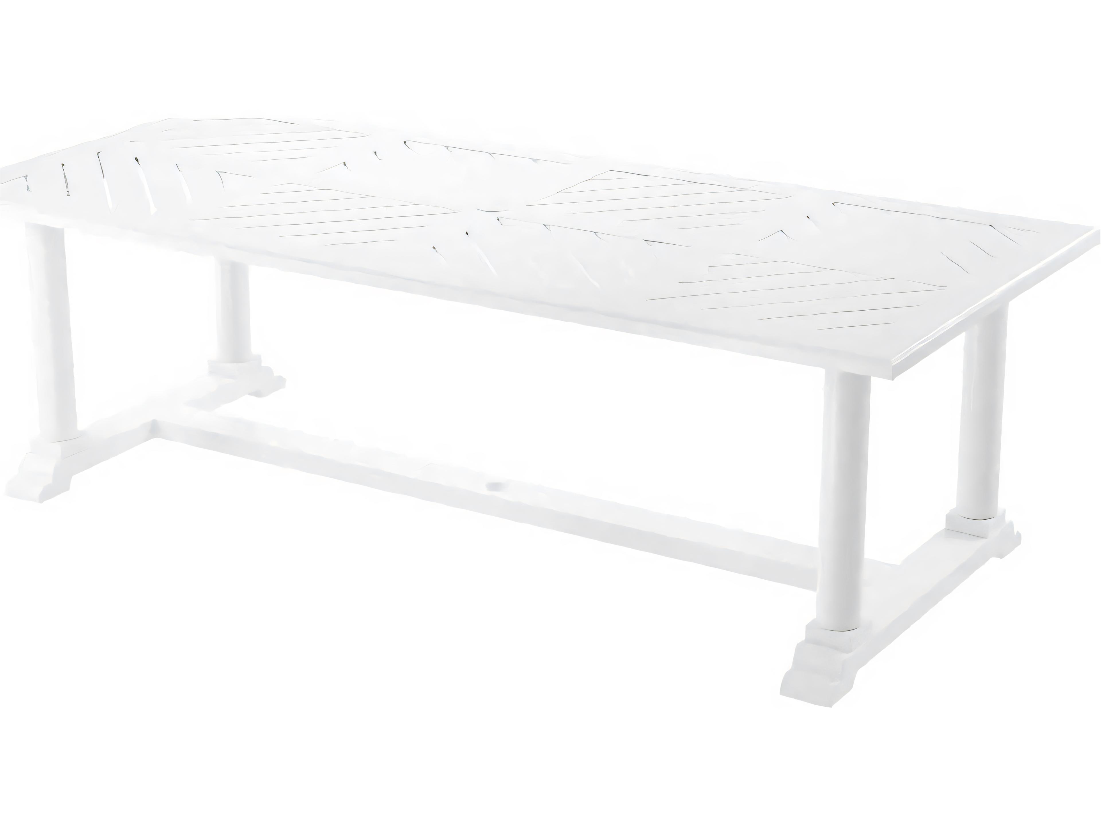 Eichholtz Outdoor White Finish Dining Table