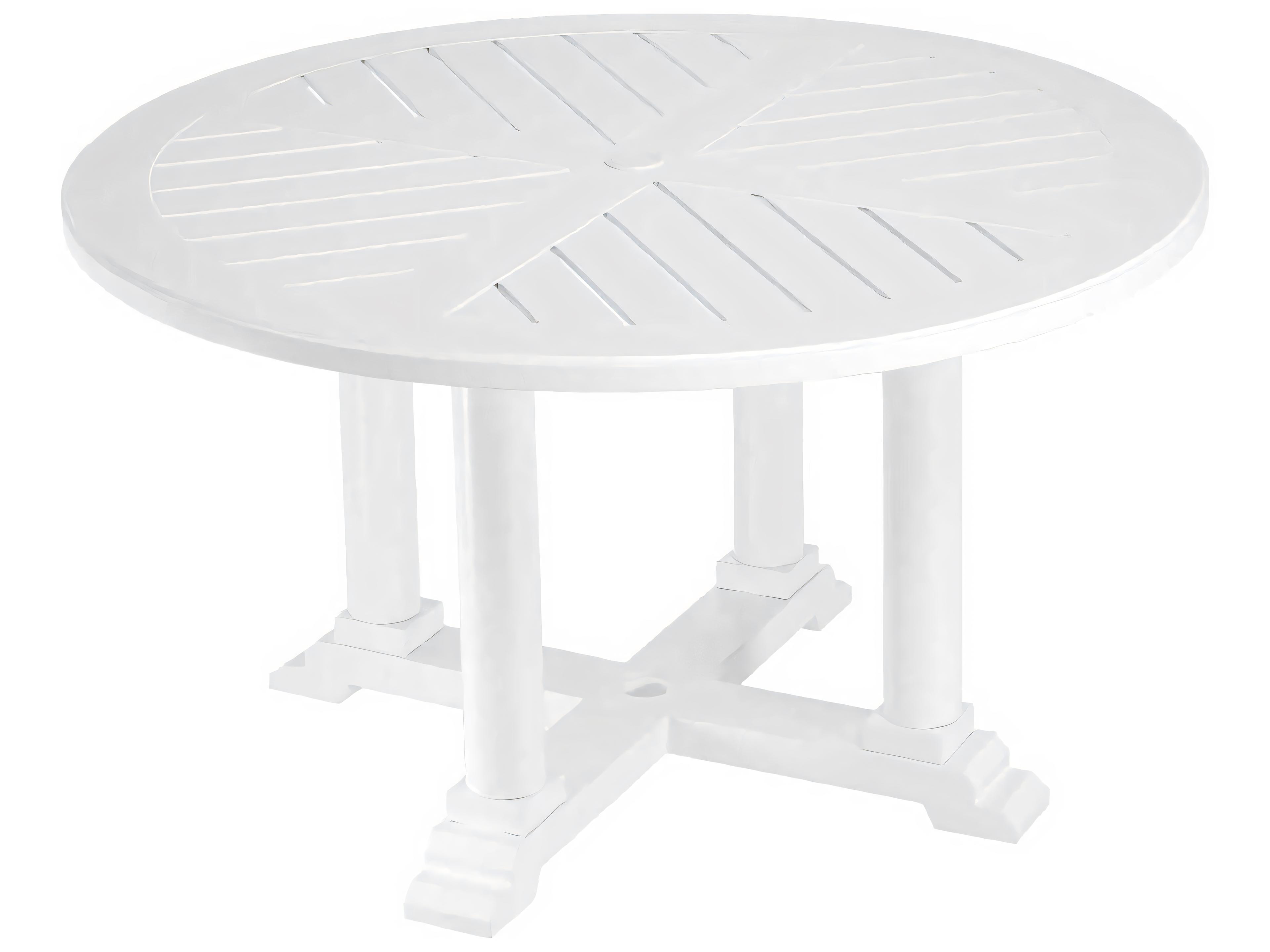 Eichholtz Outdoor White Finish Dining Table