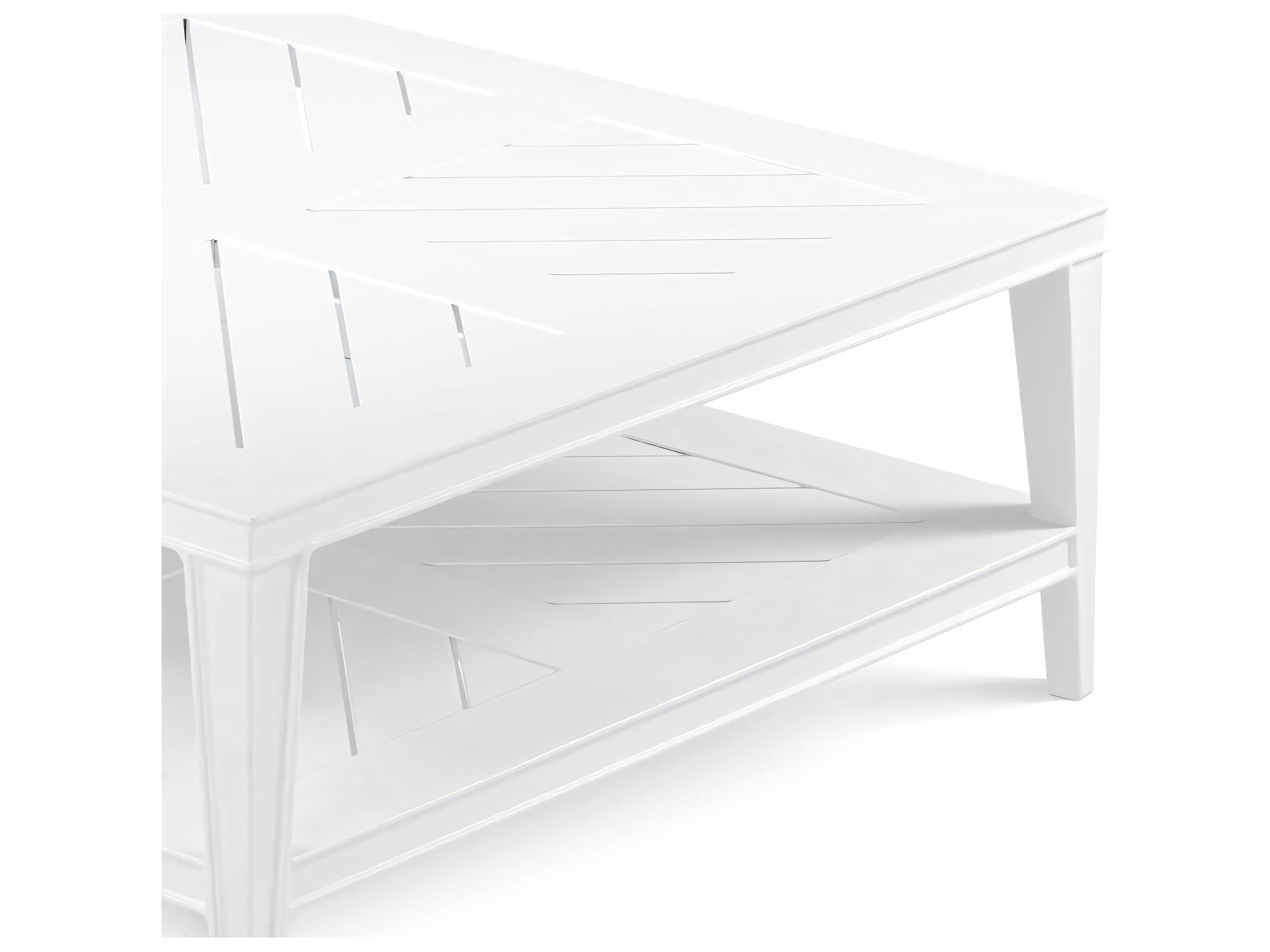 Eichholtz Outdoor White Finish Coffee Table