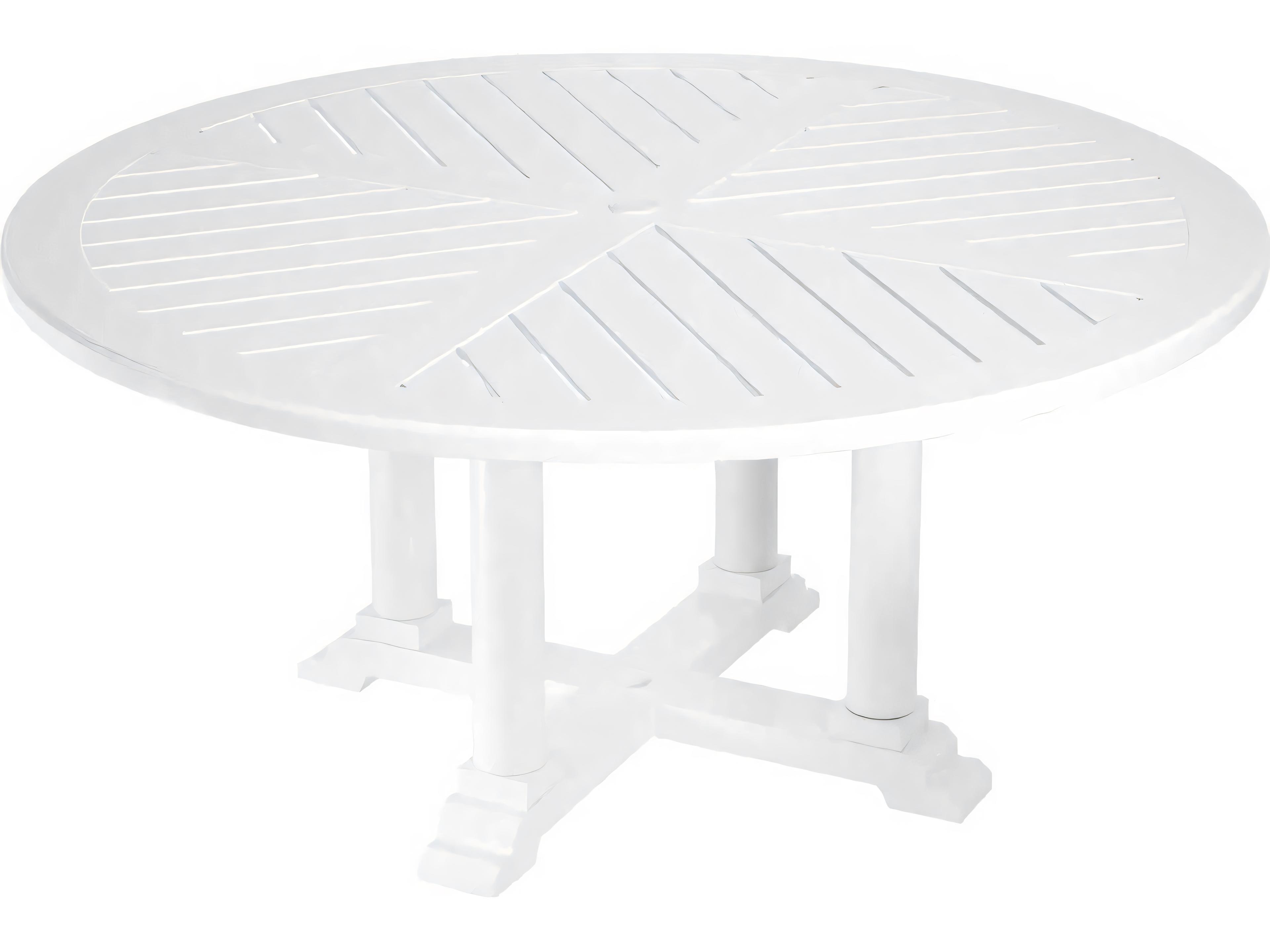 Eichholtz Outdoor White Finish Dining Table