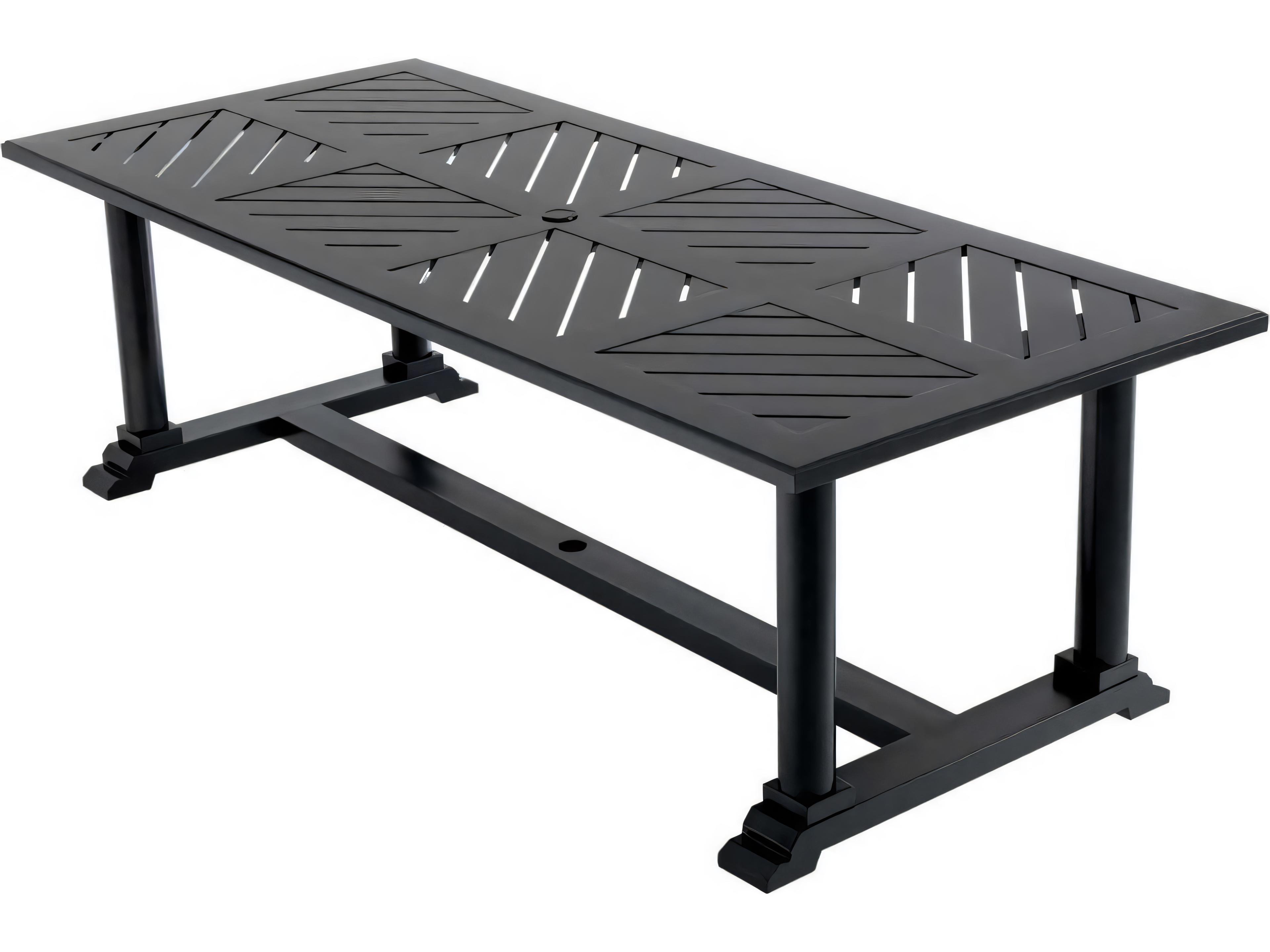 Eichholtz Outdoor Black Finish Dining Table