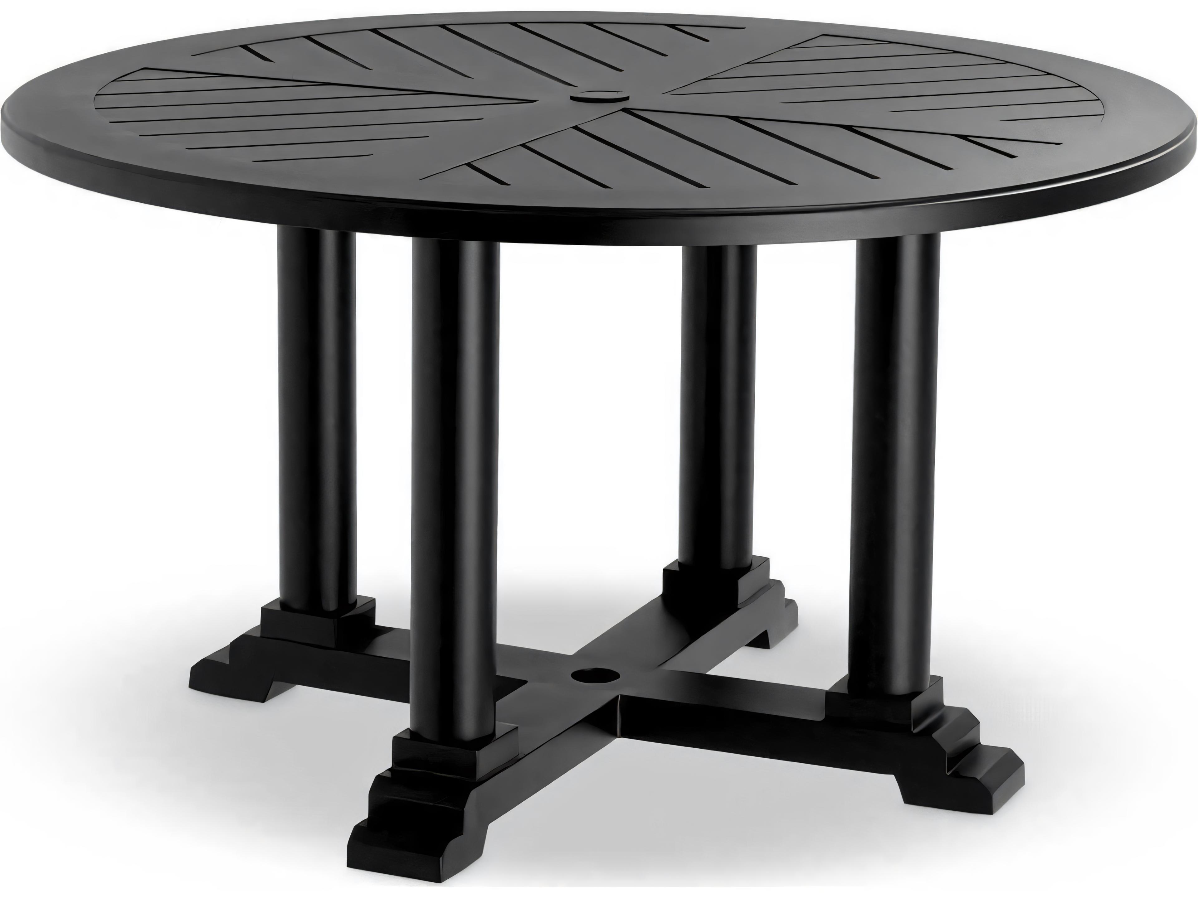 Black Finish Dining Table
