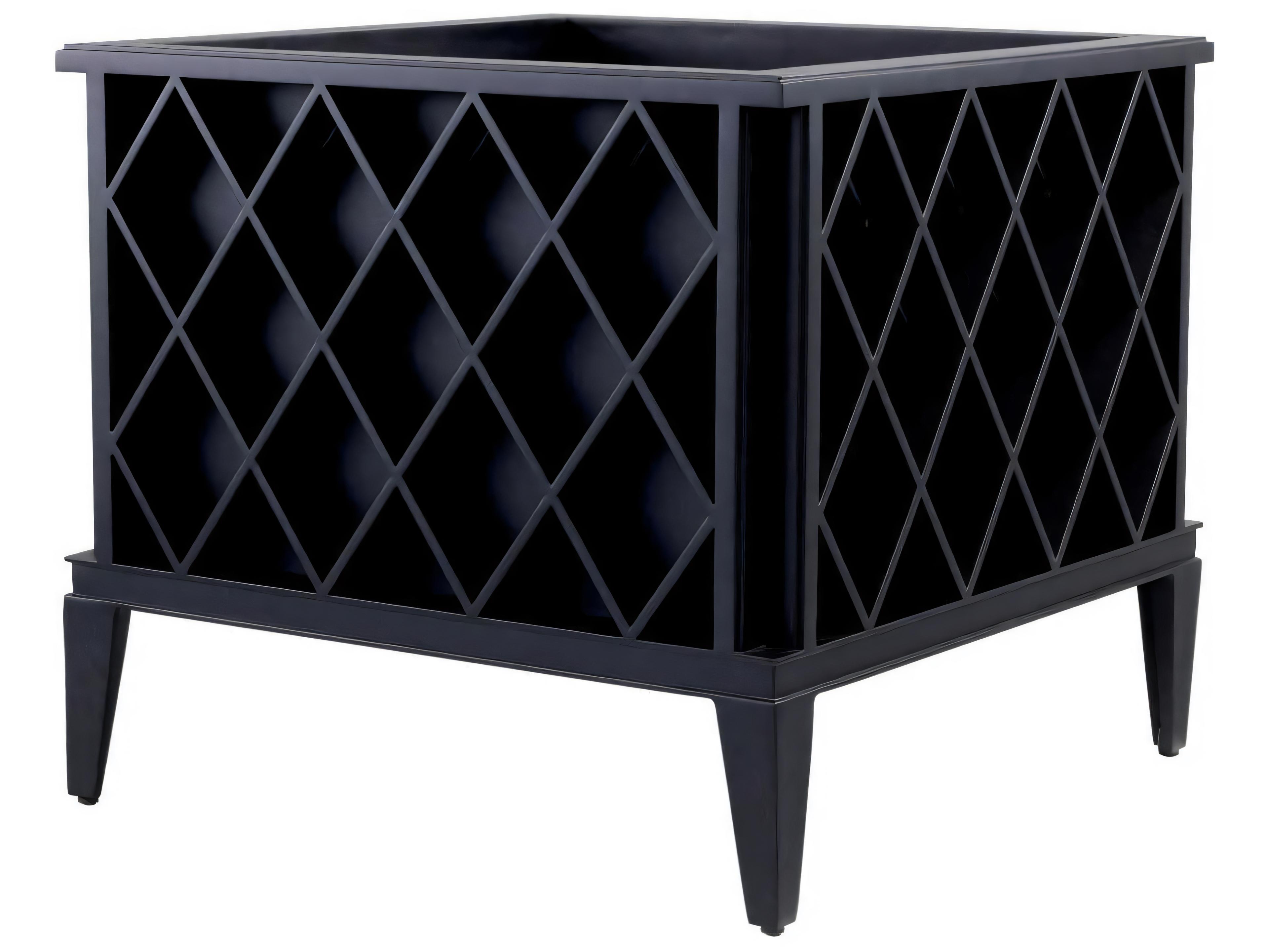 Eichholtz Outdoor Black Finish Planter