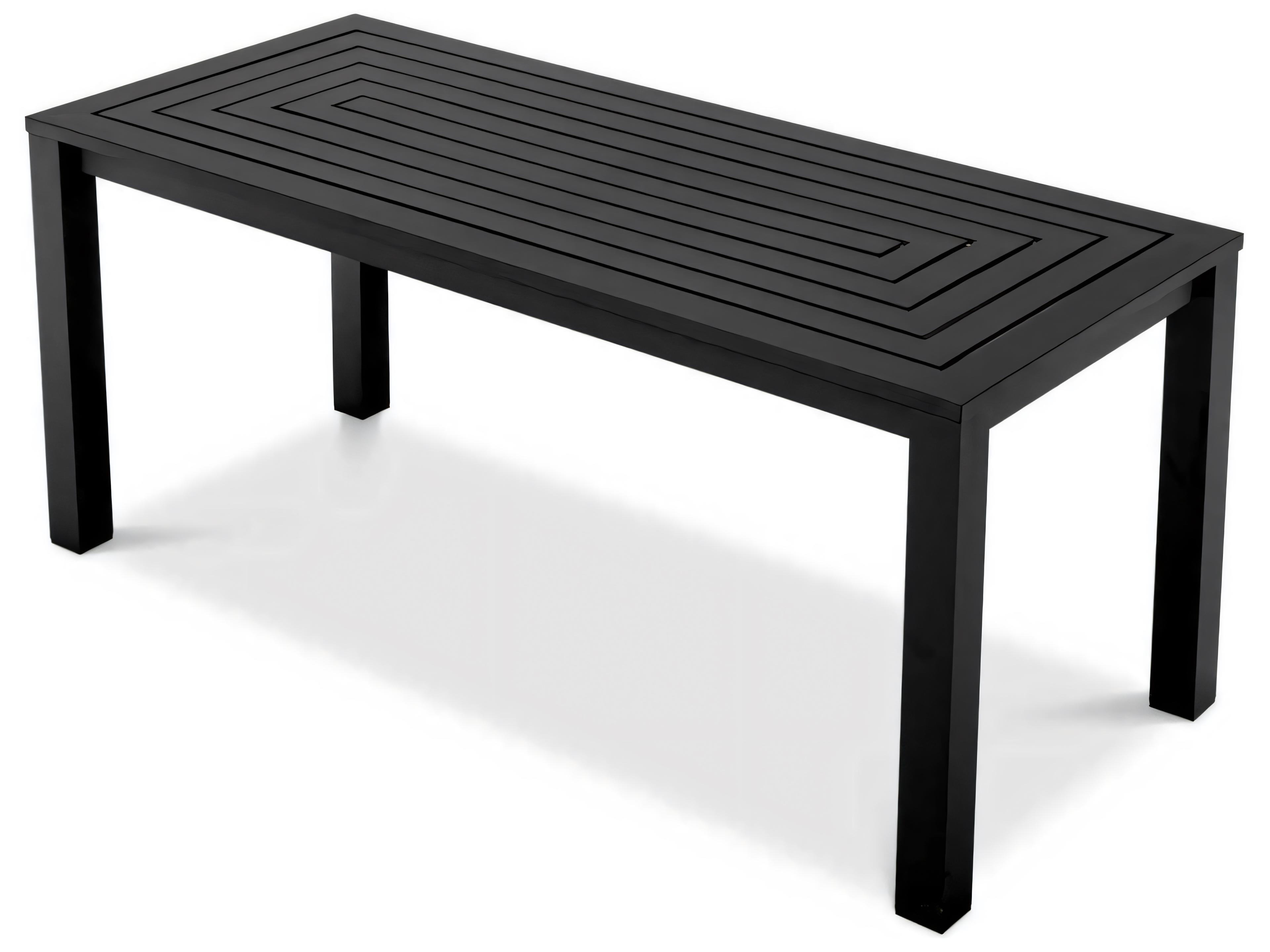 Eichholtz Outdoor Black Finish Dining Table