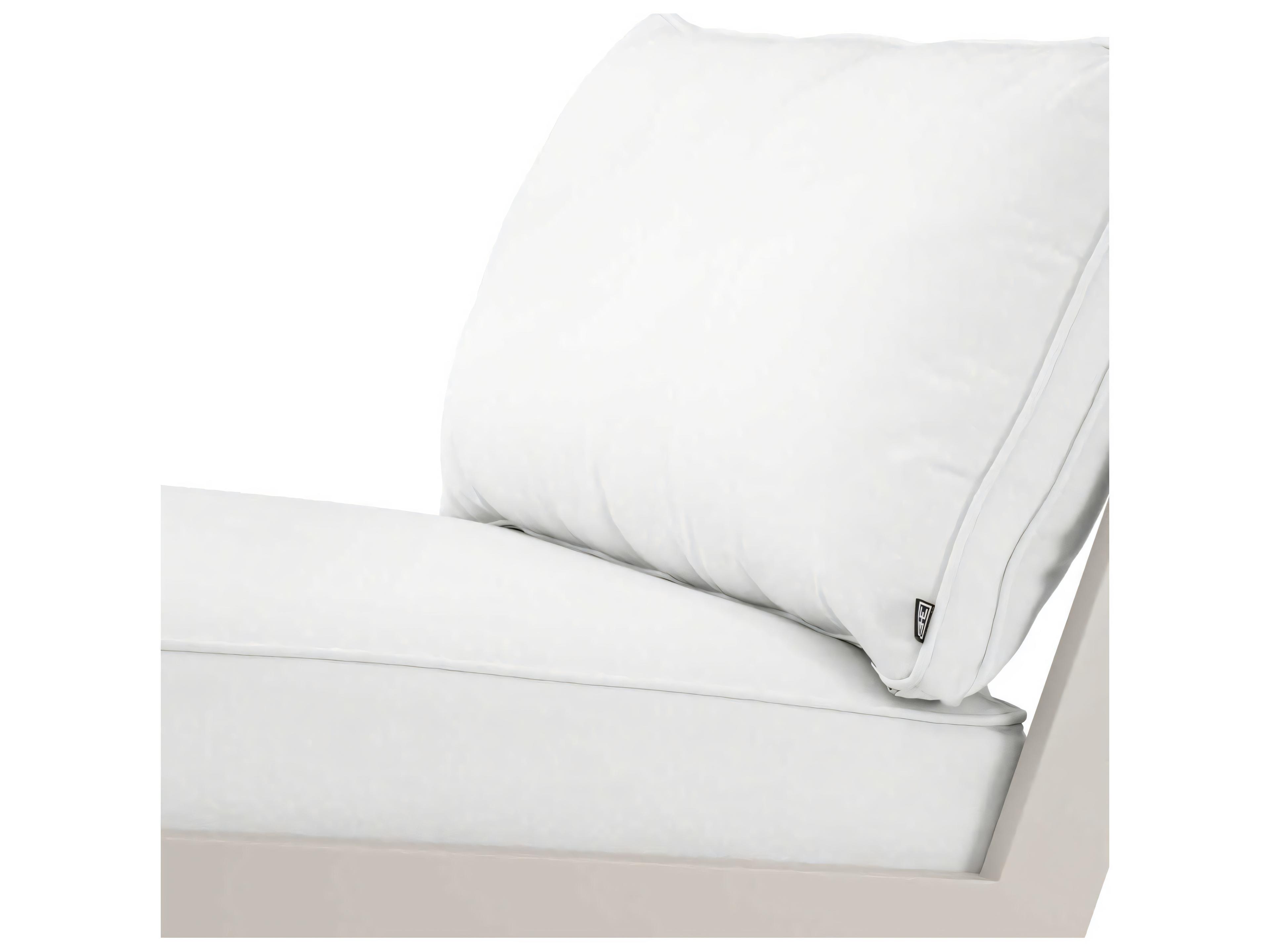 Eichholtz Outdoor Sand Finish Sunbrella Canvas Lounge Chair