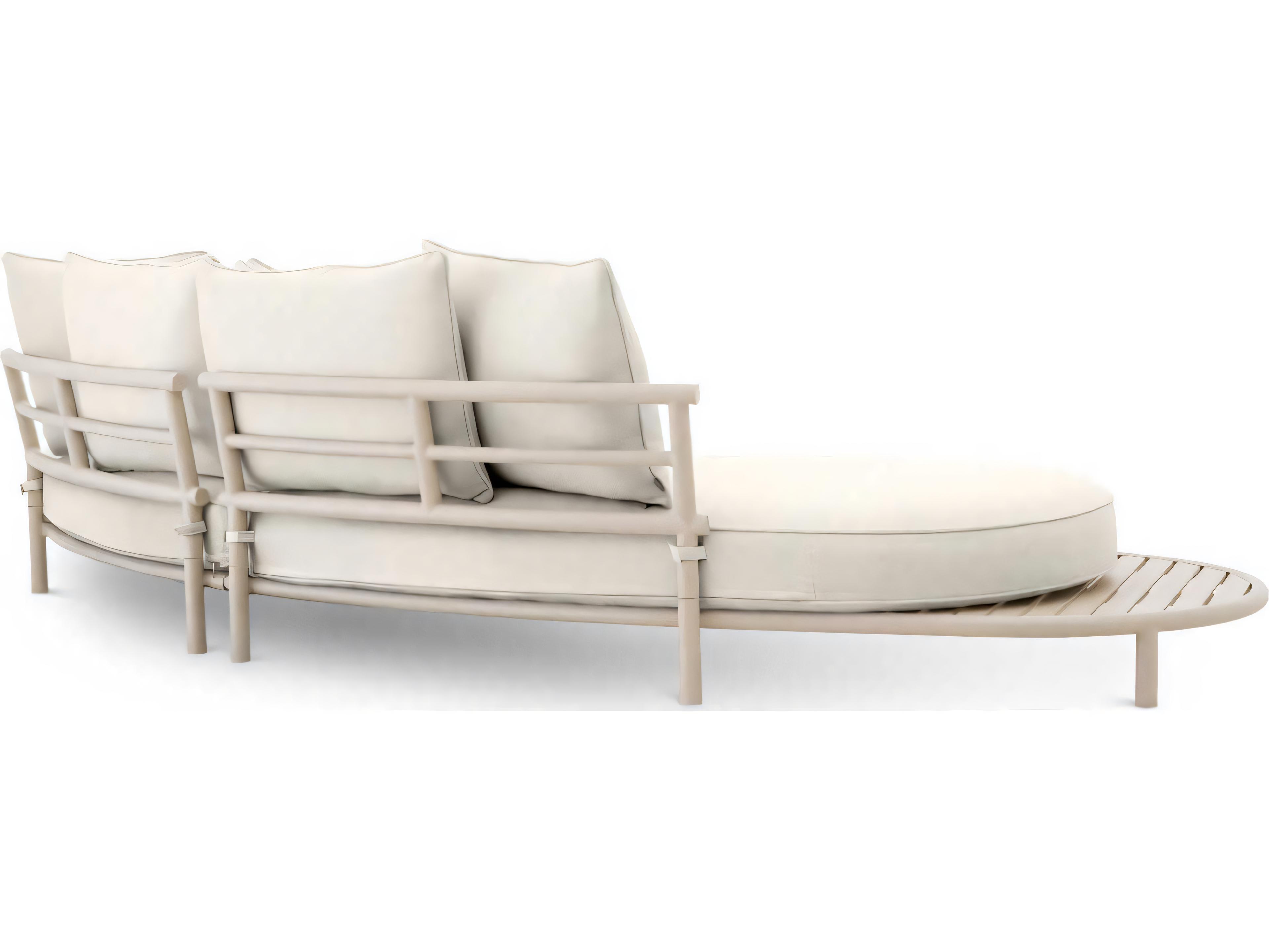 Eichholtz Outdoor Sand Finish Lewis Off-white grey Sofa