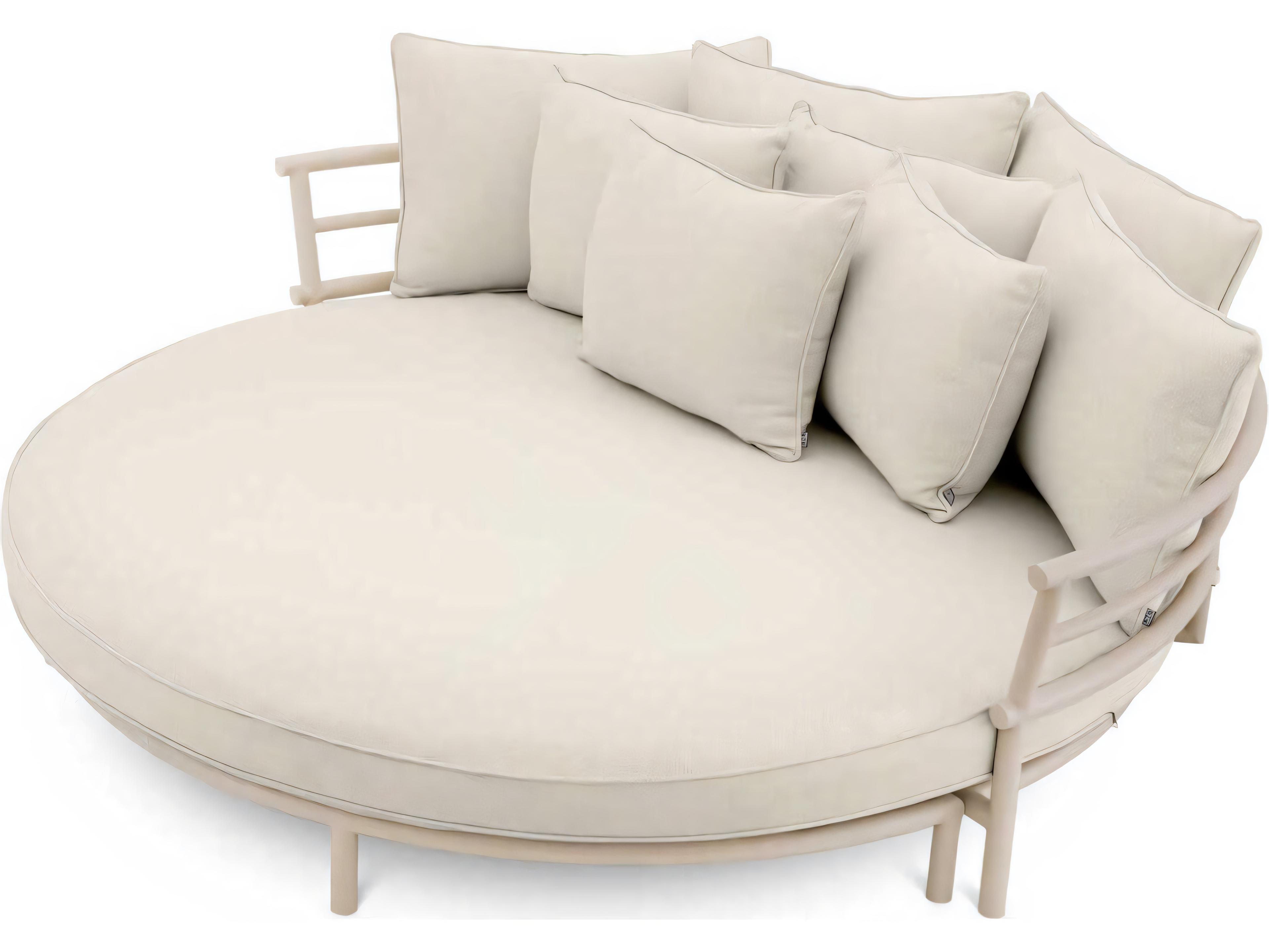 Eichholtz Outdoor Sand Finish Lewis Off-white grey Lounge Bed