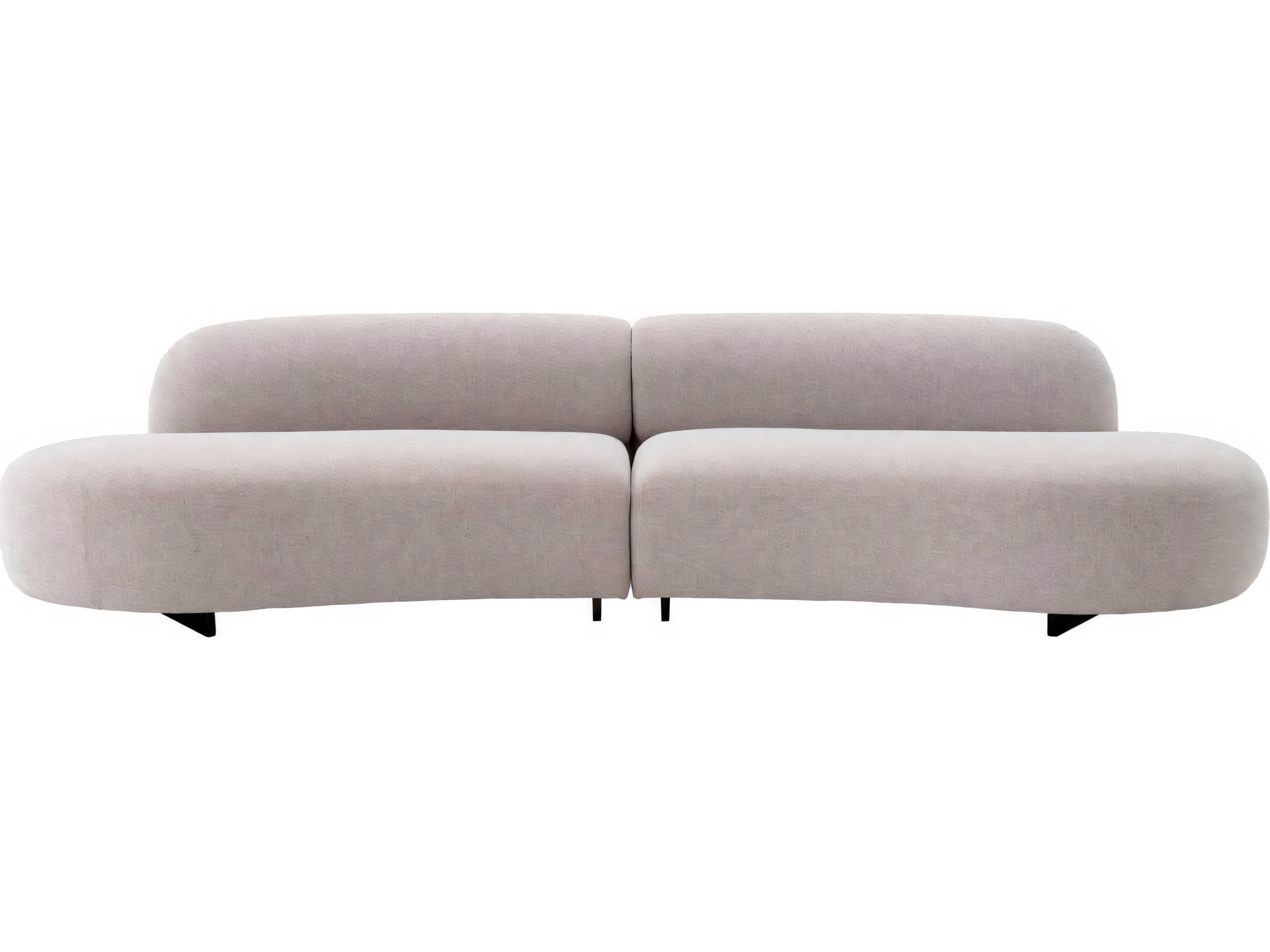 Eichholtz Outdoor Mauritius Grey Black Base Sofa