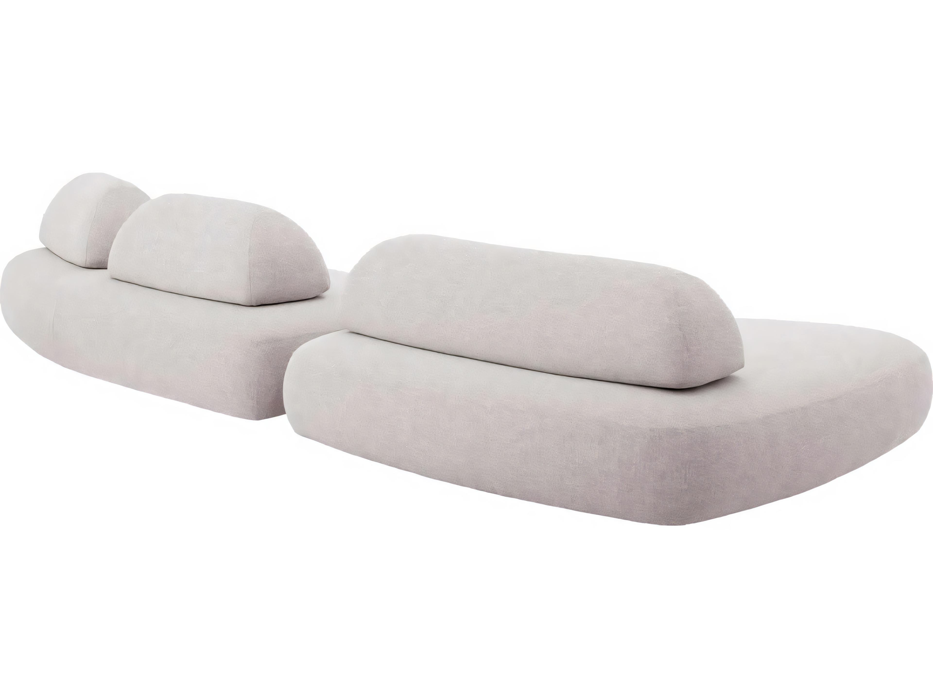 Eichholtz Outdoor Mauritius Grey Black Base Sofa