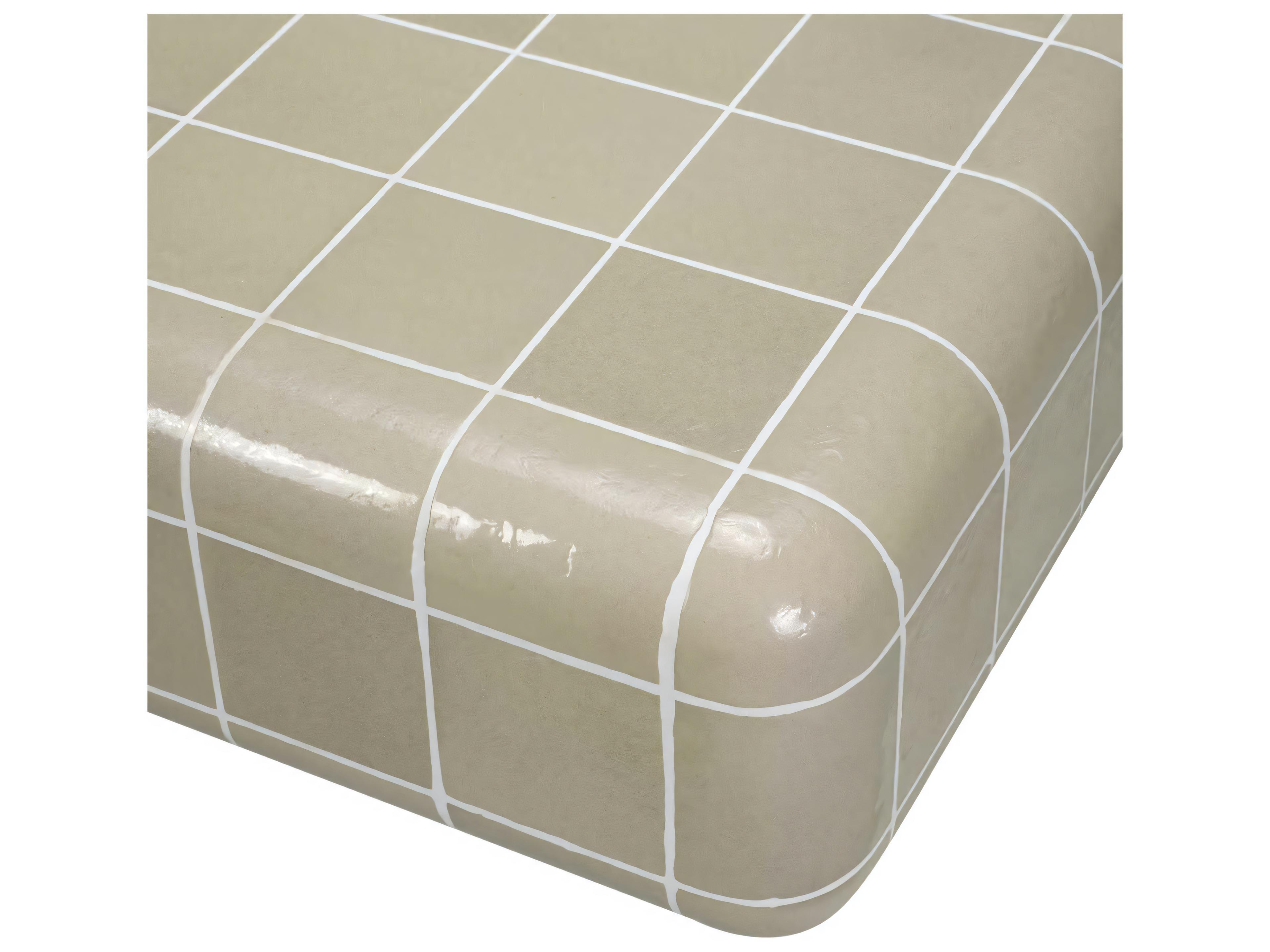 Eichholtz Outdoor Light Grey Glaze Coffee Table