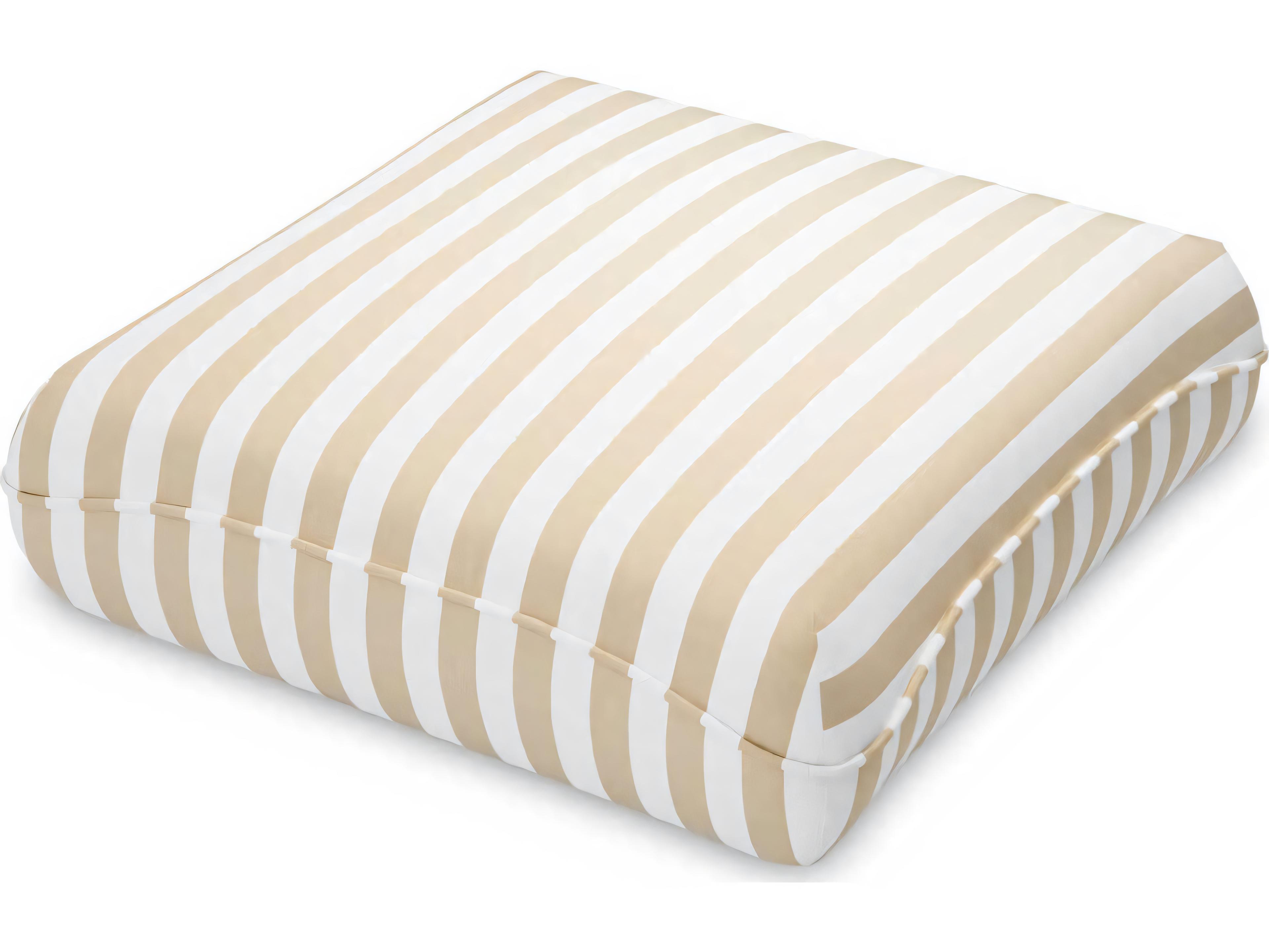 Eichholtz Outdoor Florent Beige Ottoman