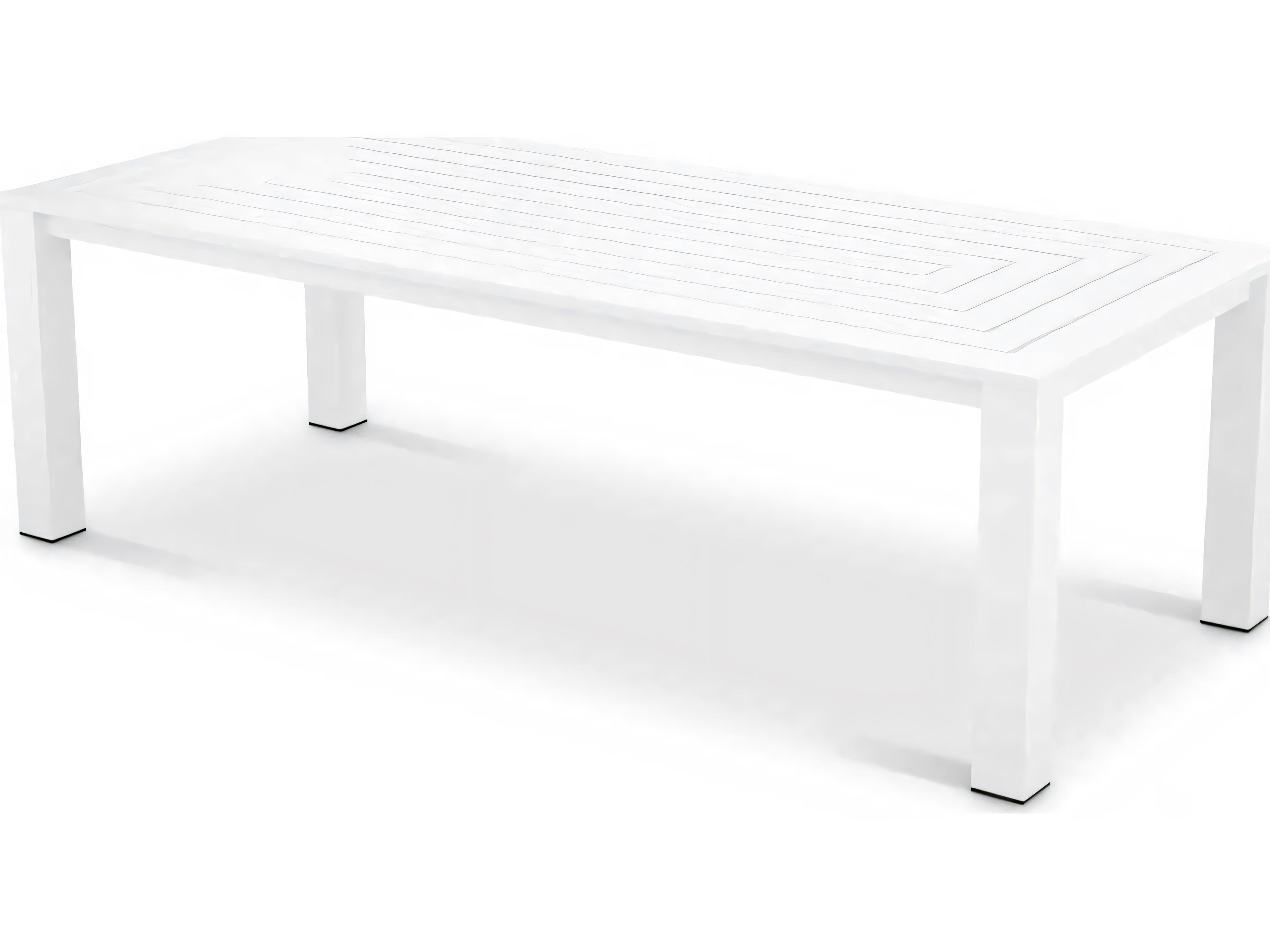 Eichholtz Outdoor Matte White Finish Dining Table