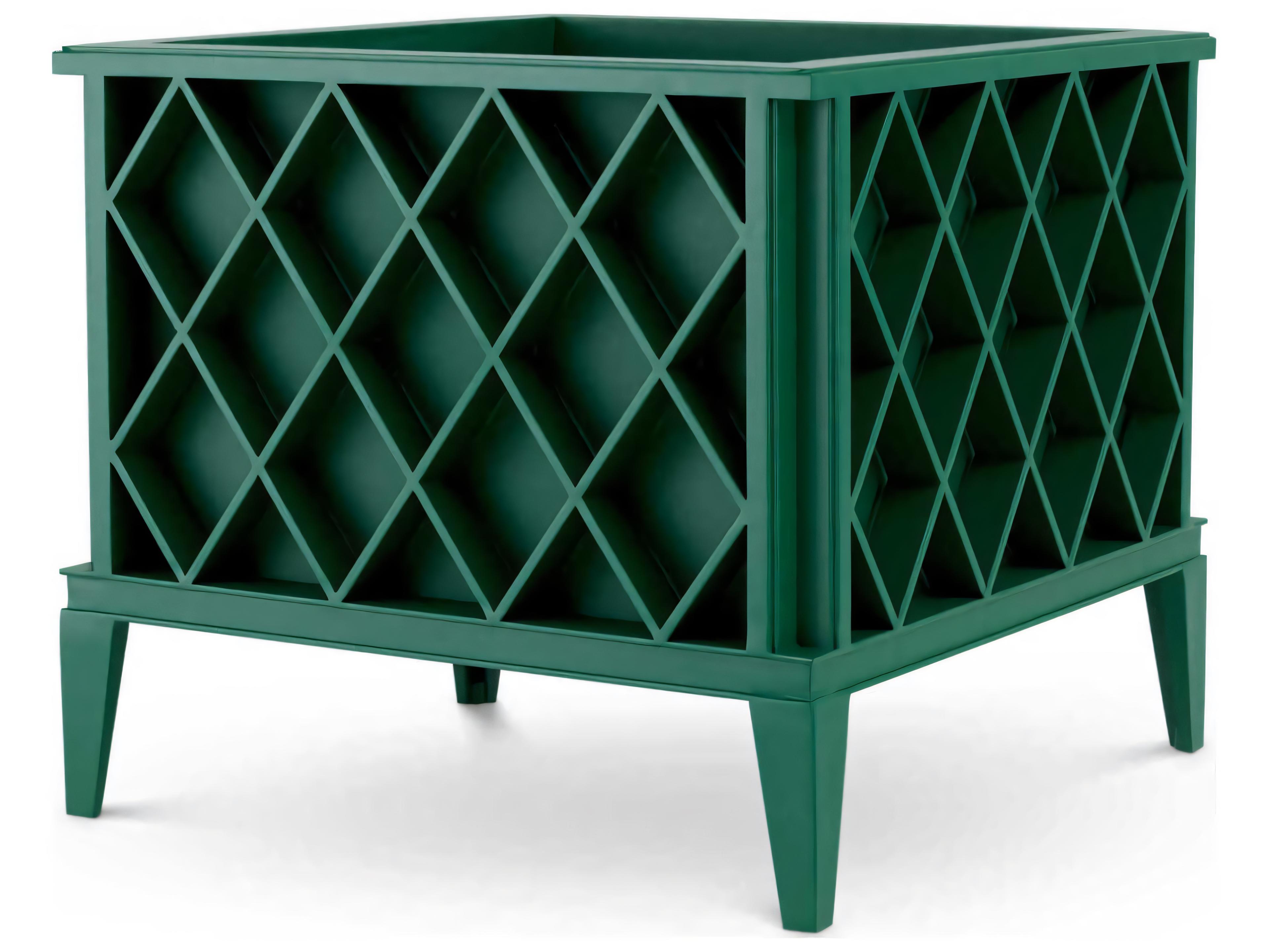 Green Finish Planter