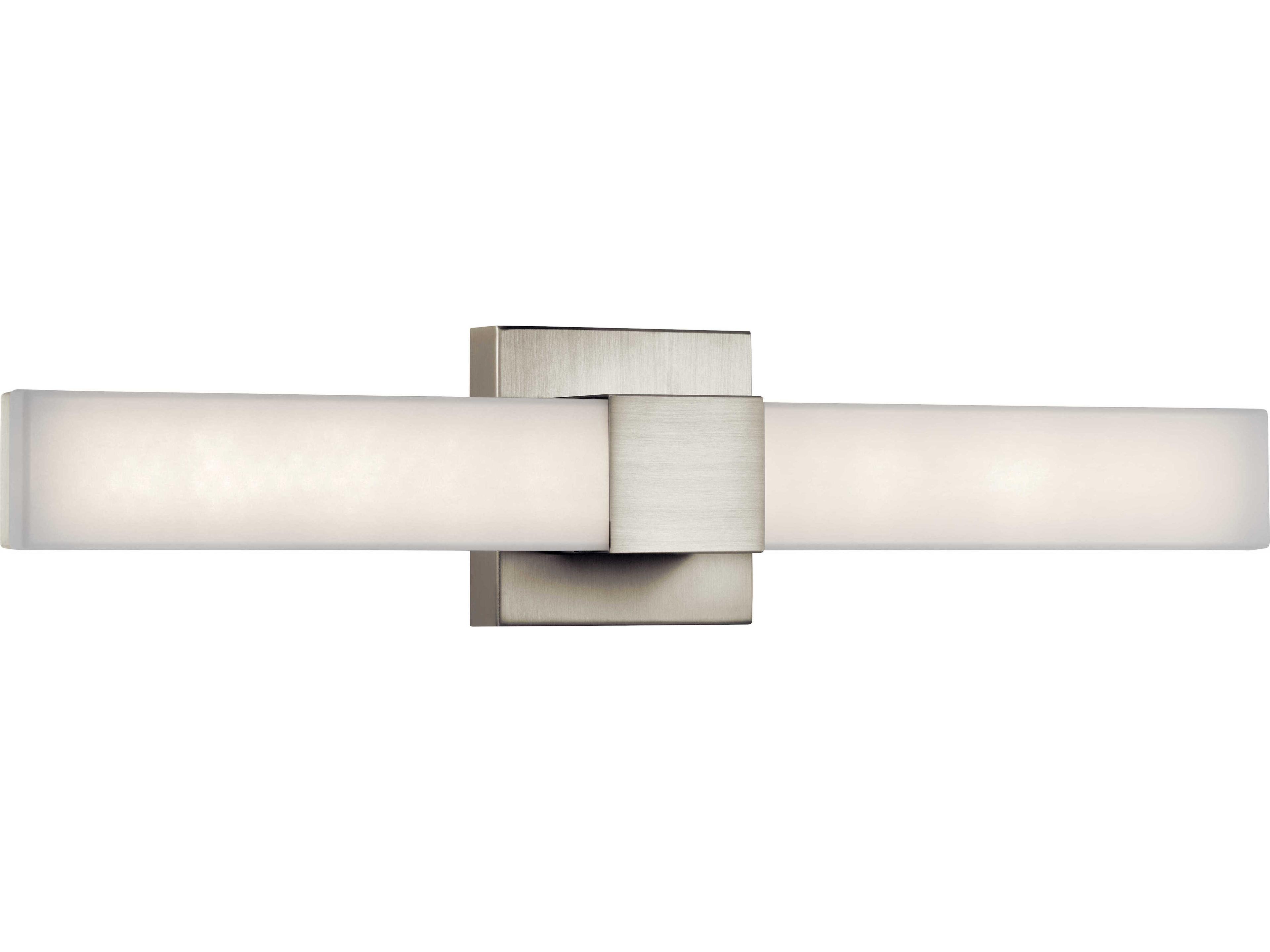 Elan Neltev 1-Light Satin Nickel LED Vanity Light