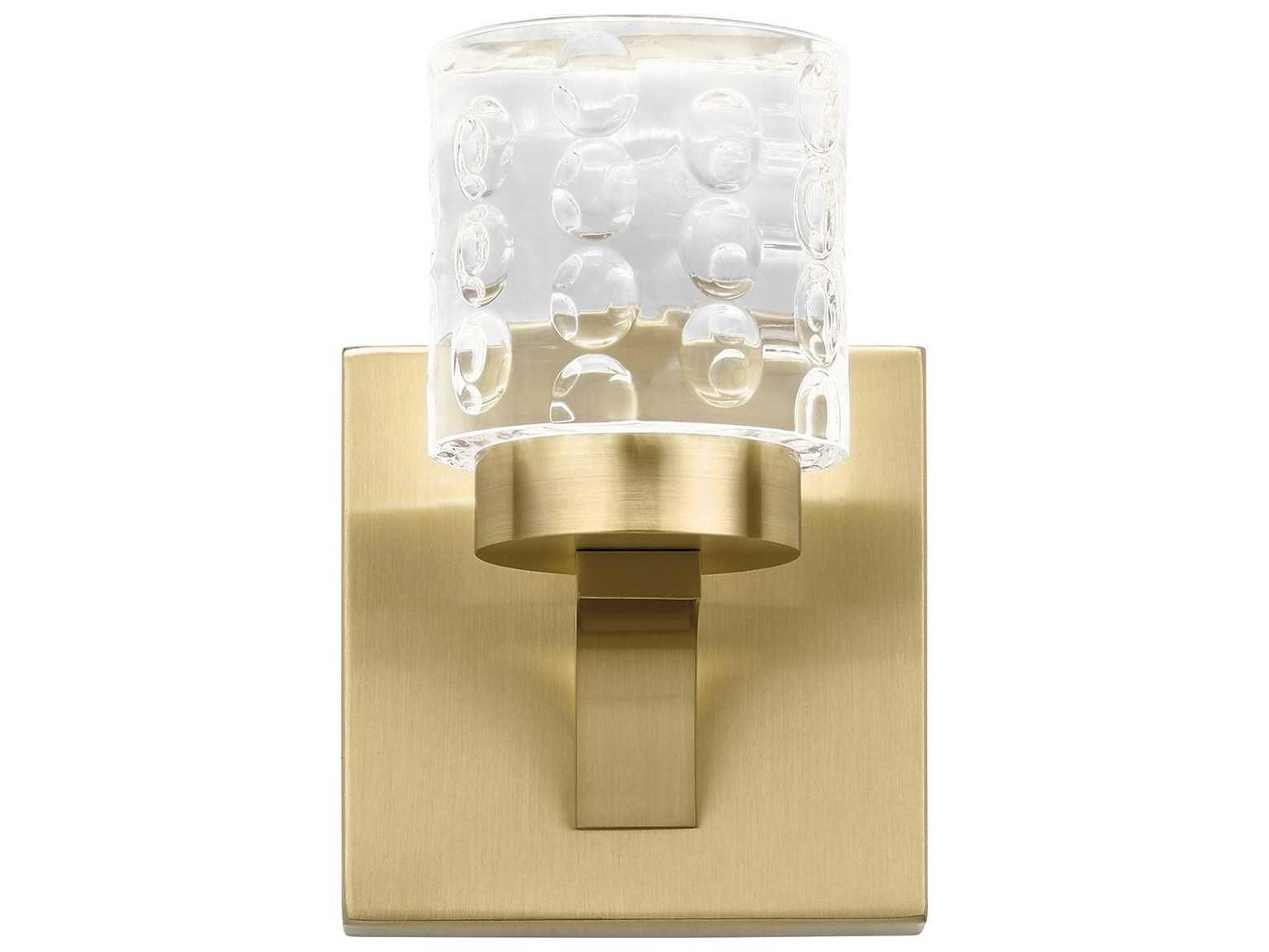 Elan Rene Champagne Gold LED Vanity Light