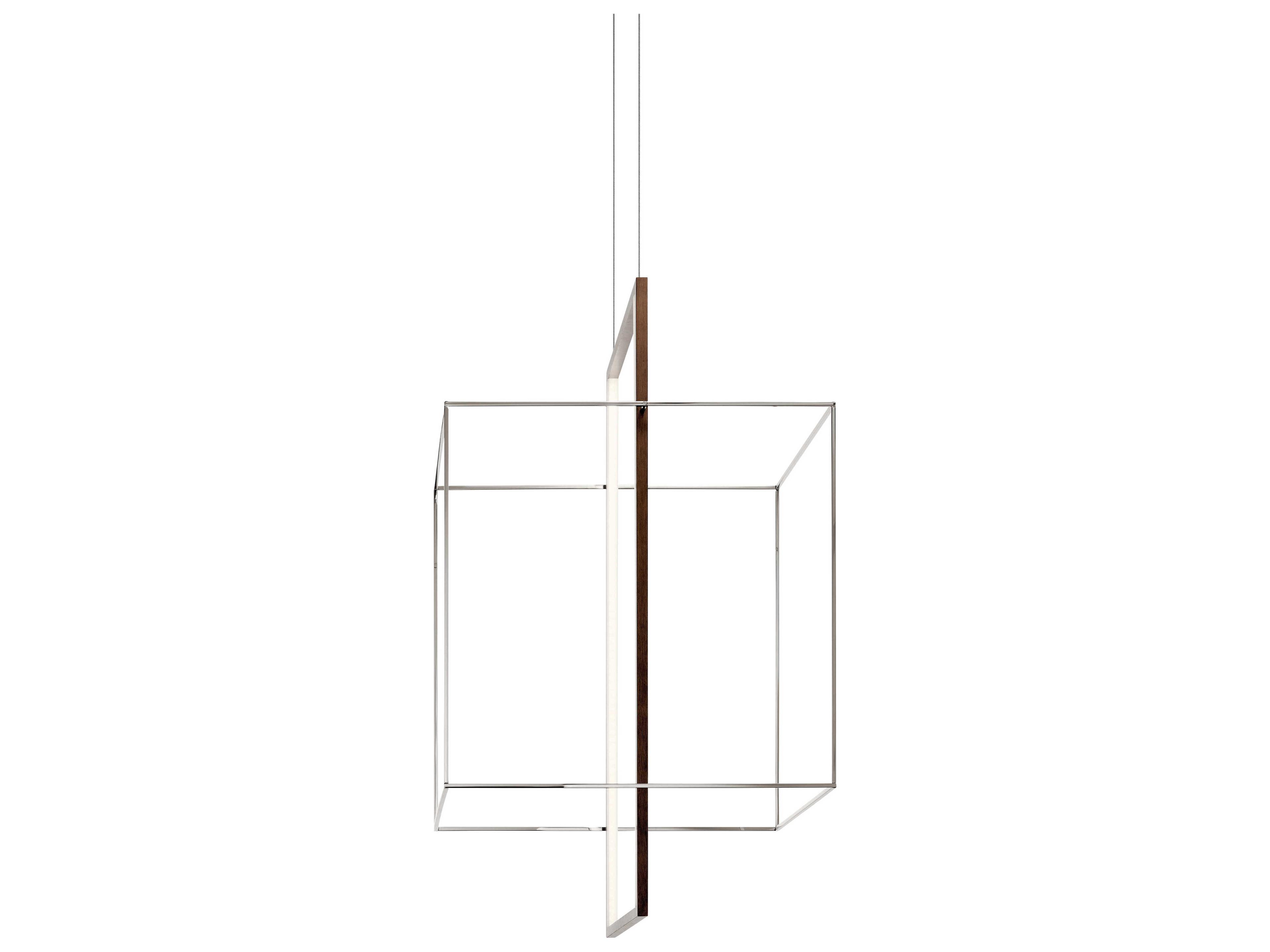 Elan Viho Polished Nickel LED Linear Pendant