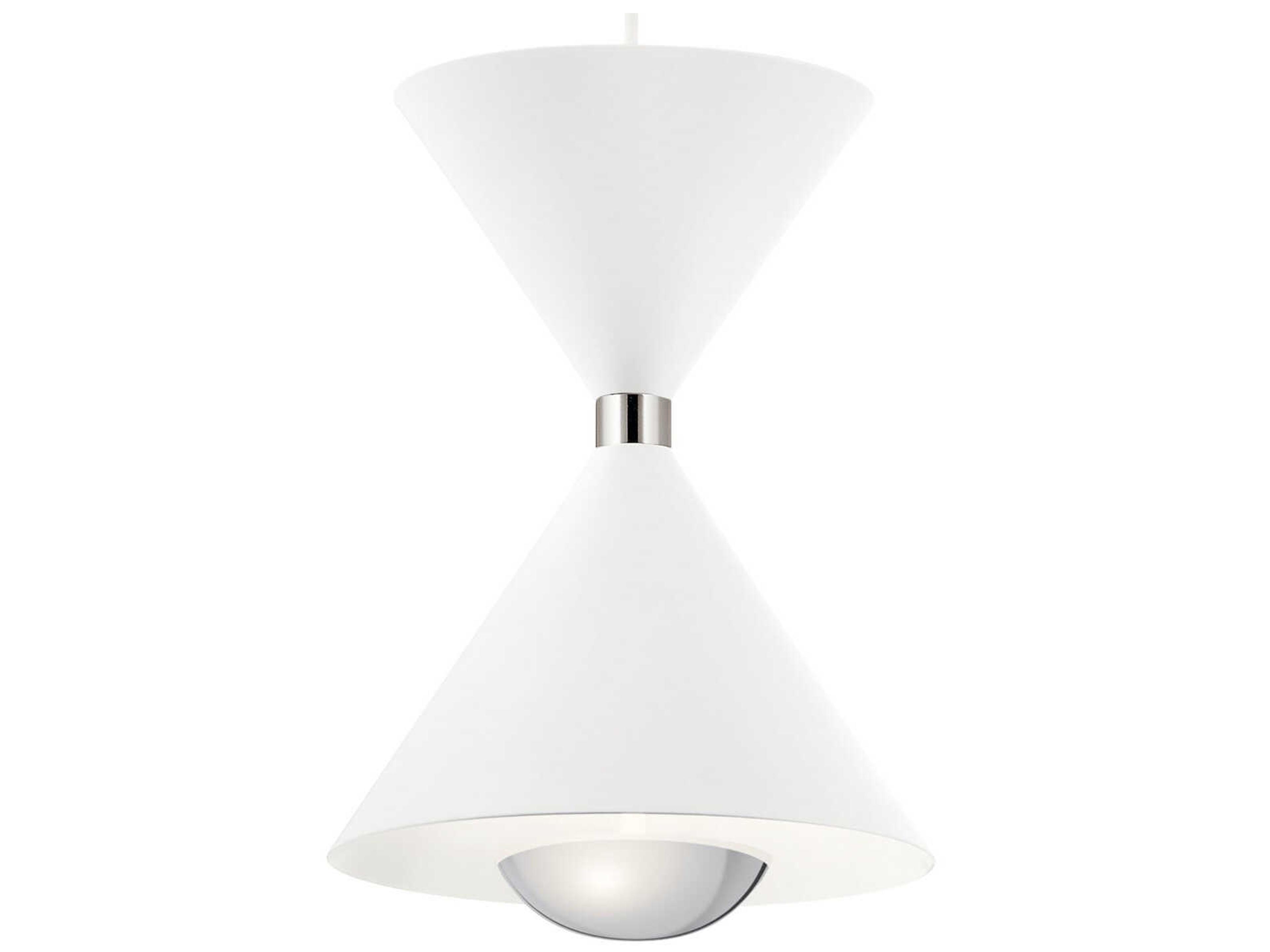 Elan Kordan 5-Light Matte White LED Linear Island Pendant