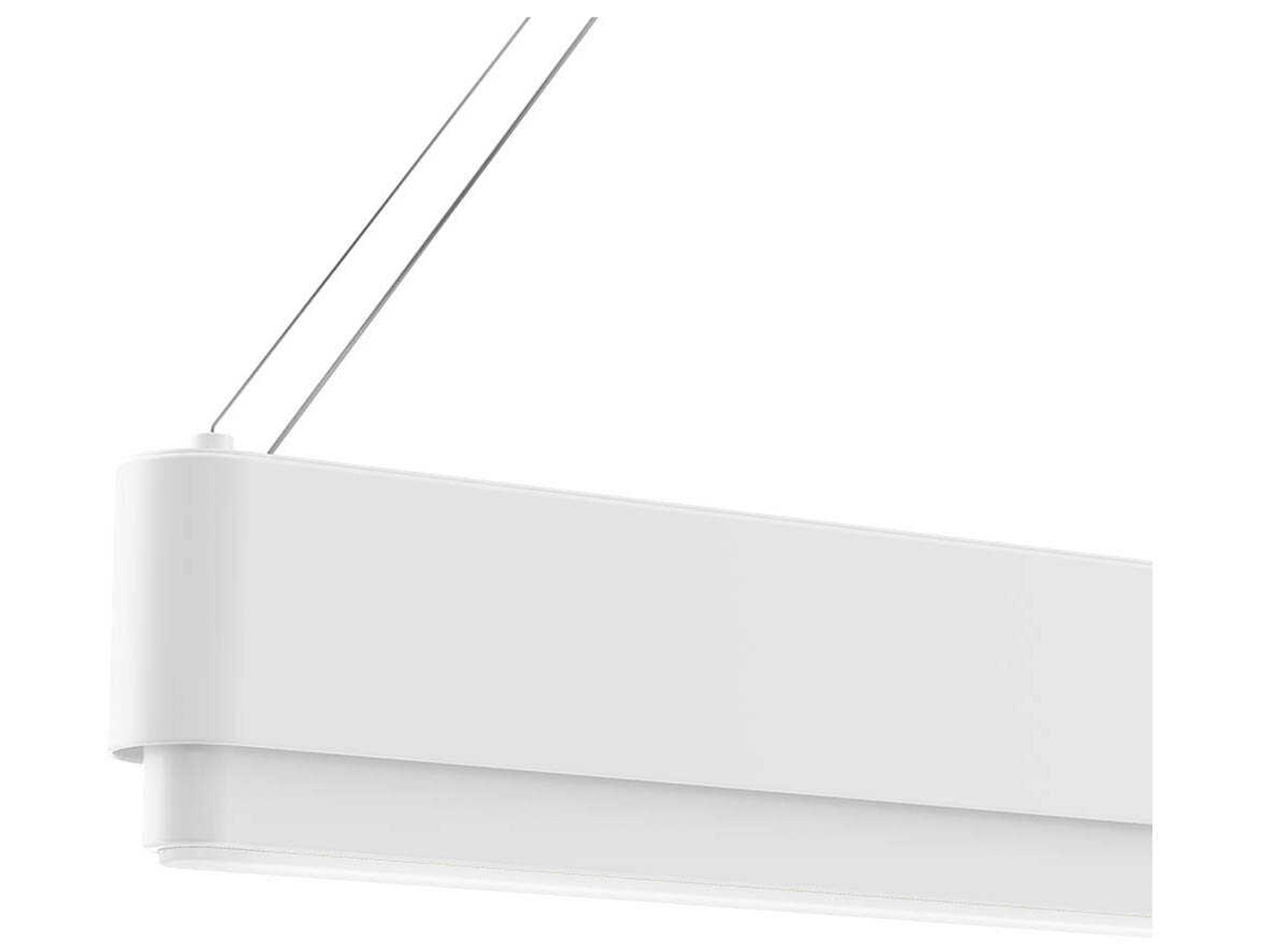Elan Walman 1-Light White LED Linear Island Pendant