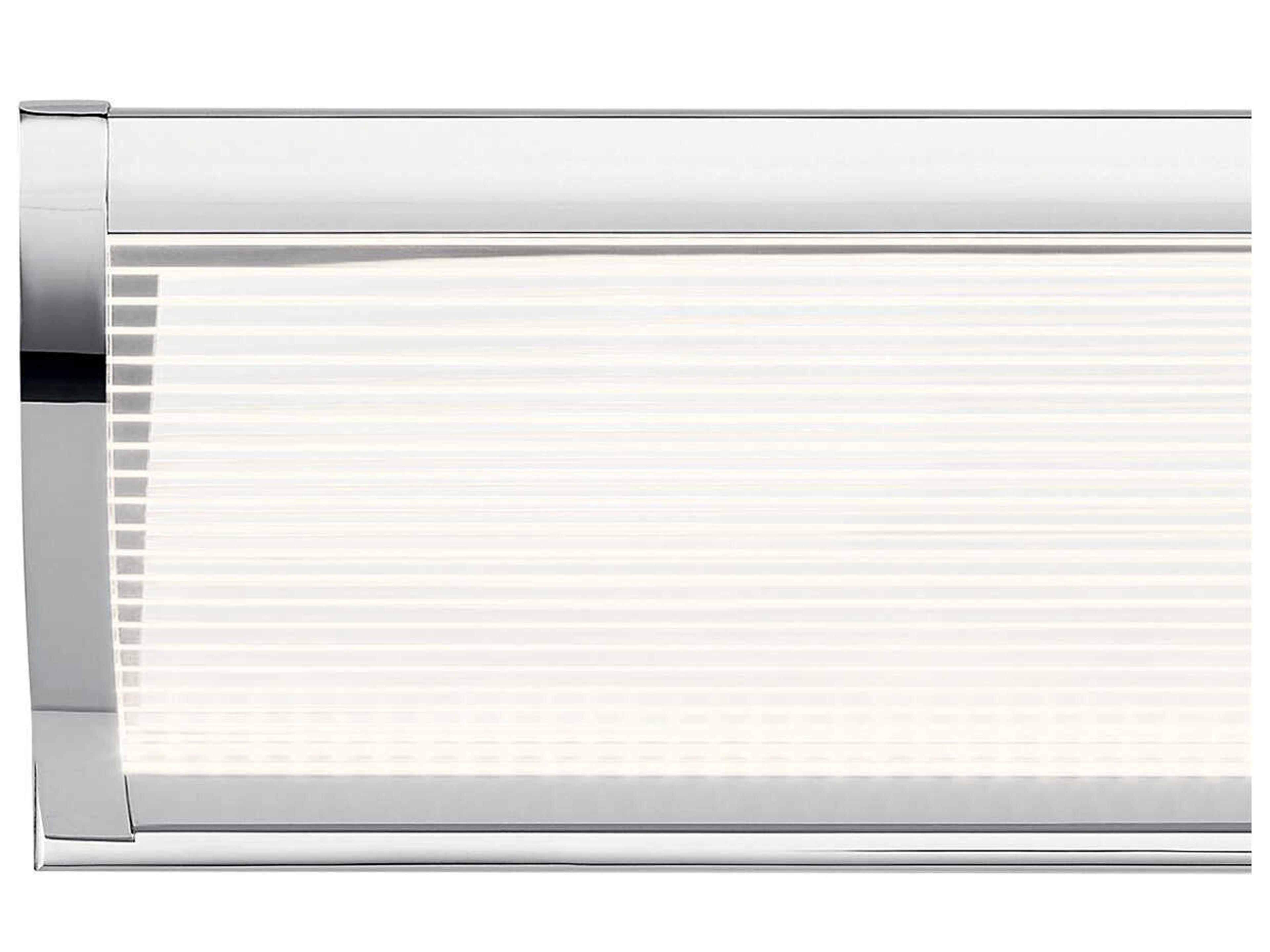 Elan Roone Chrome LED Vanity Light