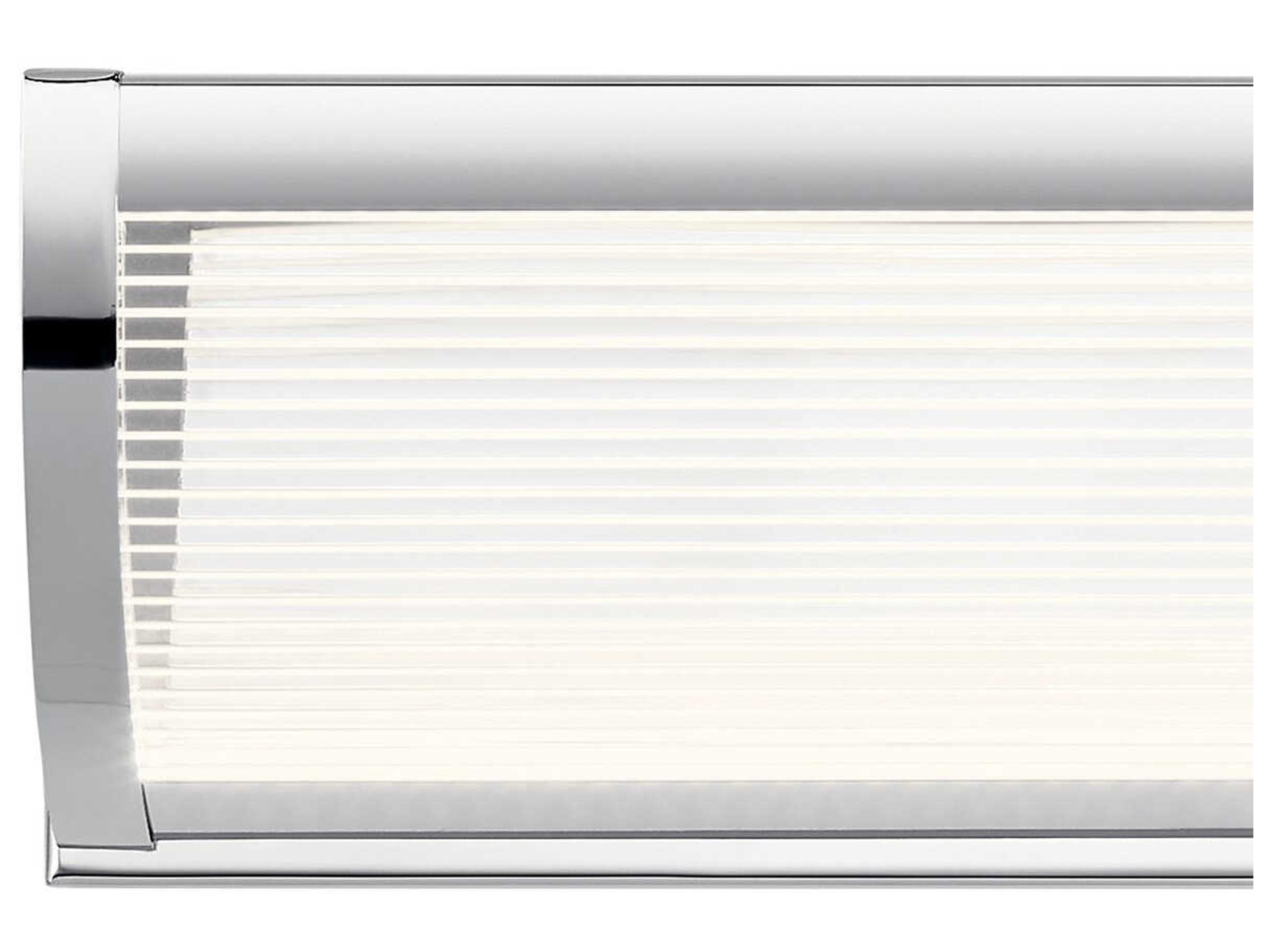 Elan Roone Chrome LED Vanity Light