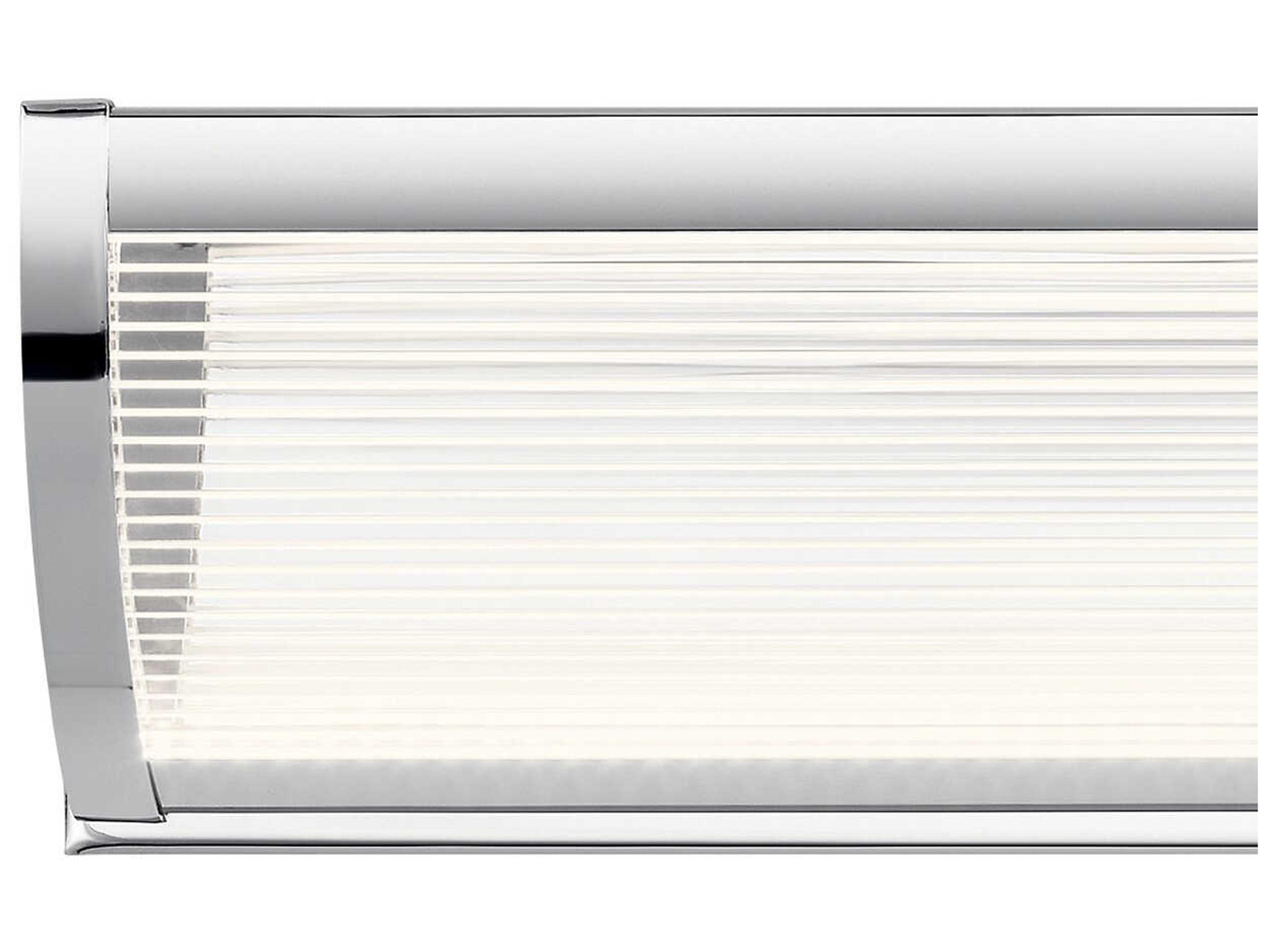 Elan Roone Chrome LED Vanity Light