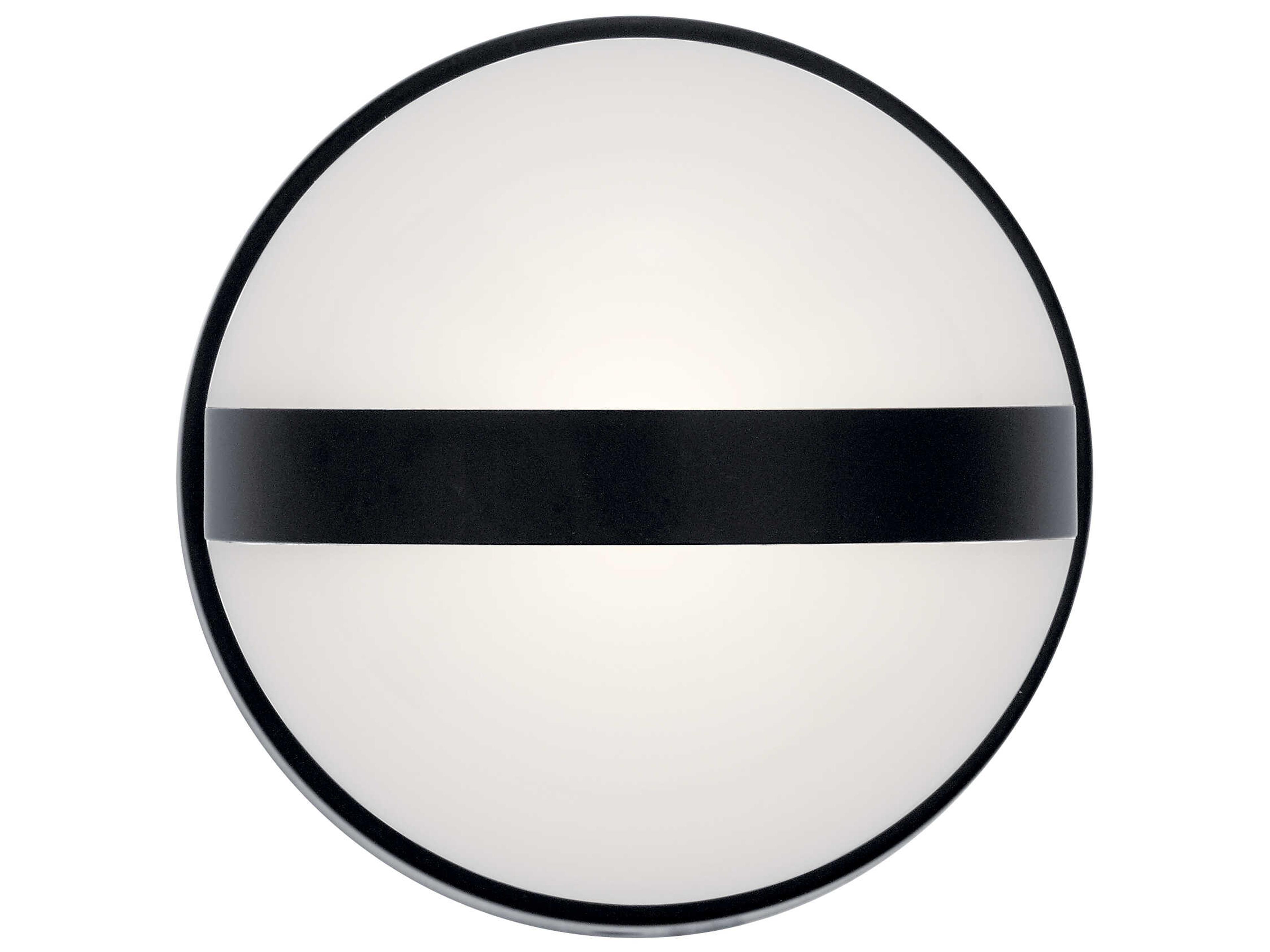 Elan Brettin 1-Light Matte Black LED Vanity Light