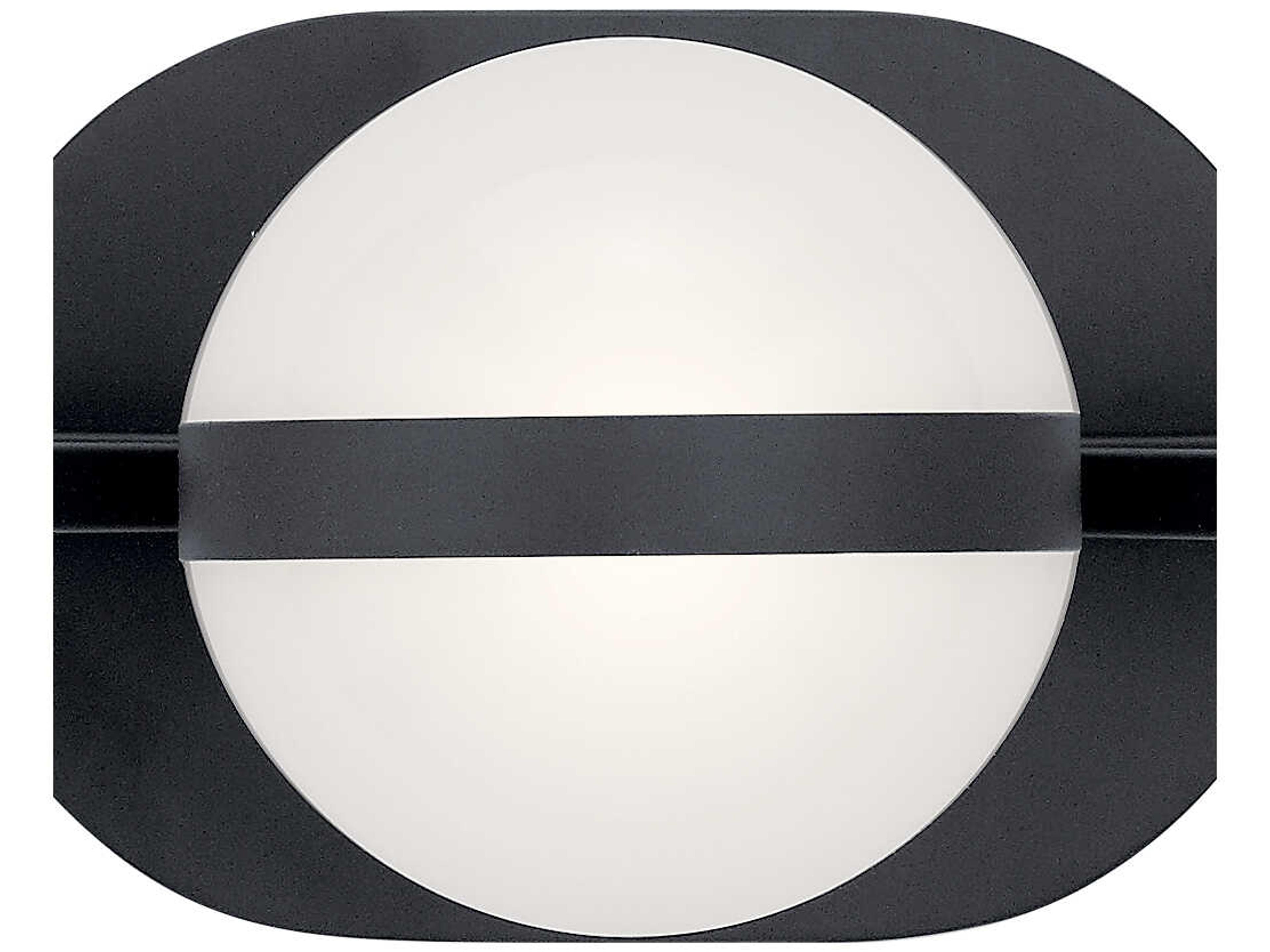 Elan Brettin 3-Light Matte Black LED Vanity Light