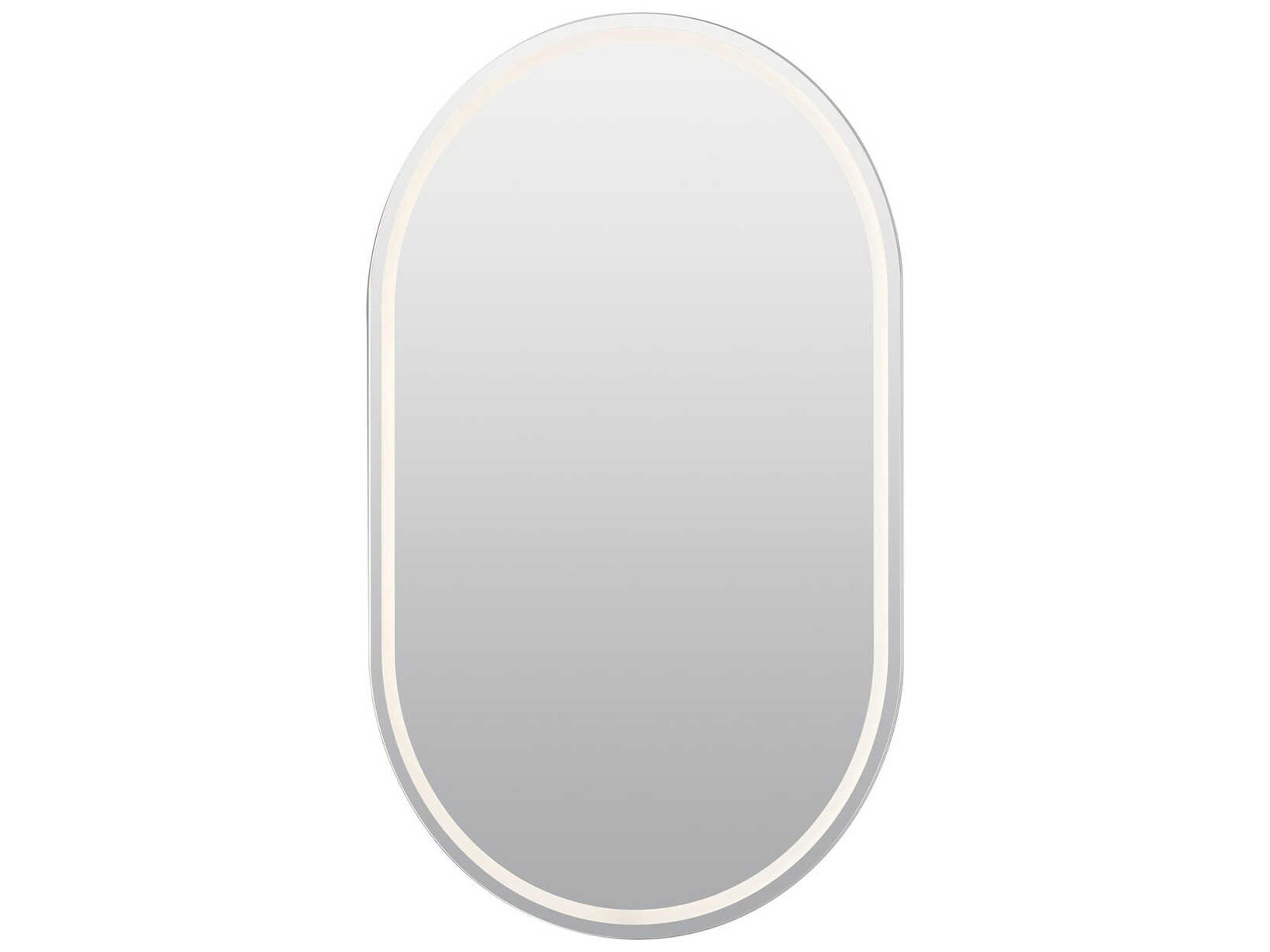 Menillo Oval LED Wall Mirror