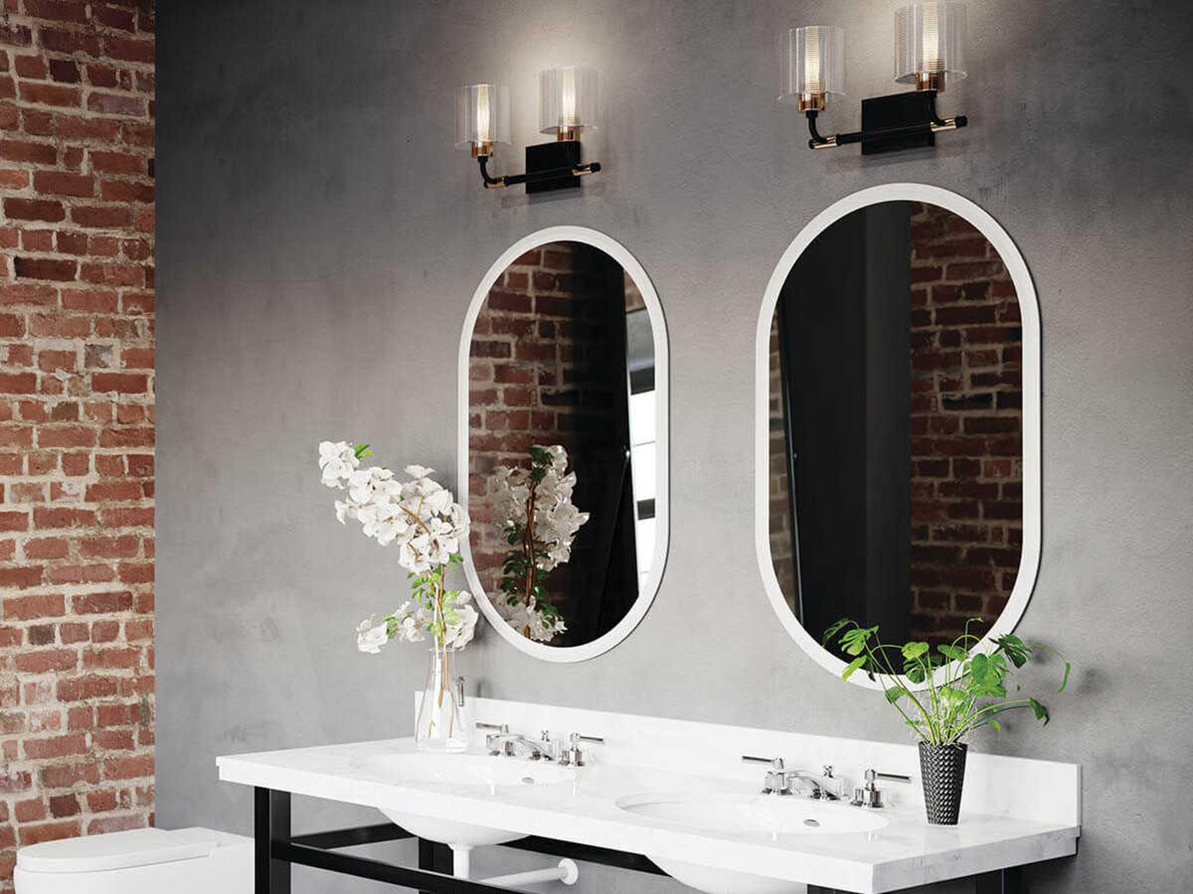 Elan Menillo Oval LED Wall Mirror