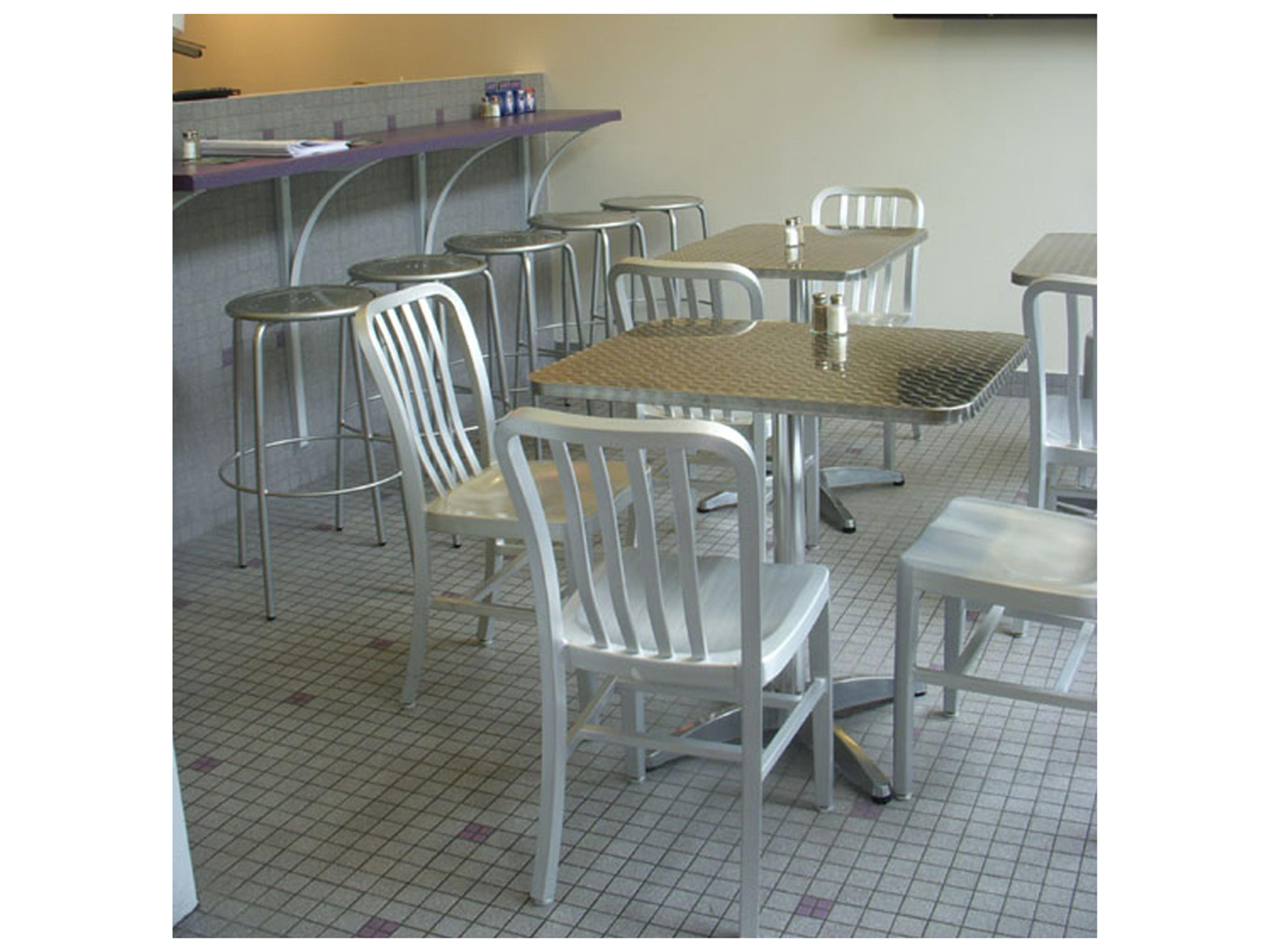 EMU Anna Aluminum Outdoor Dining Side Chair