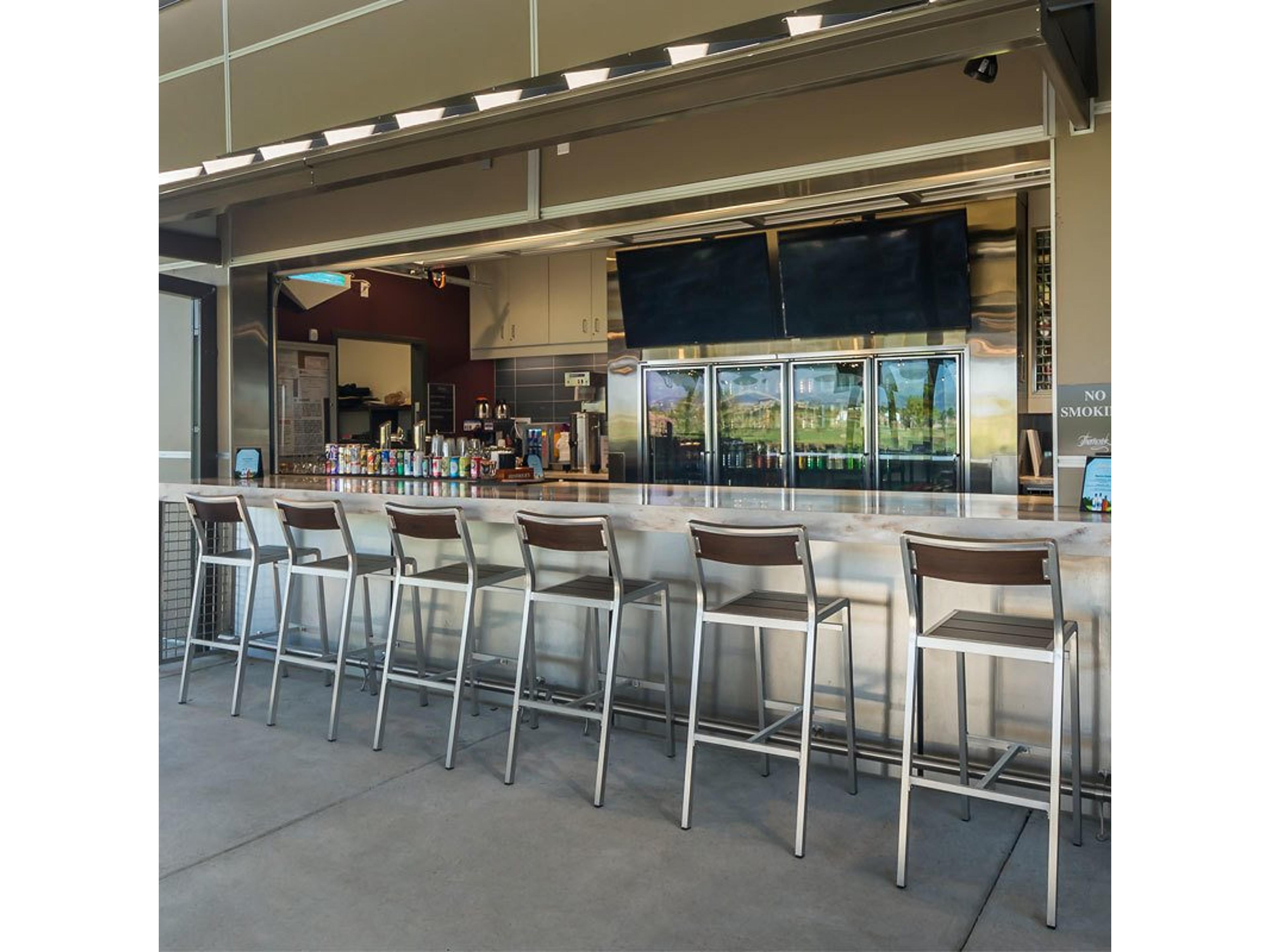 EMU Sid Aluminum Patio Bar Stool