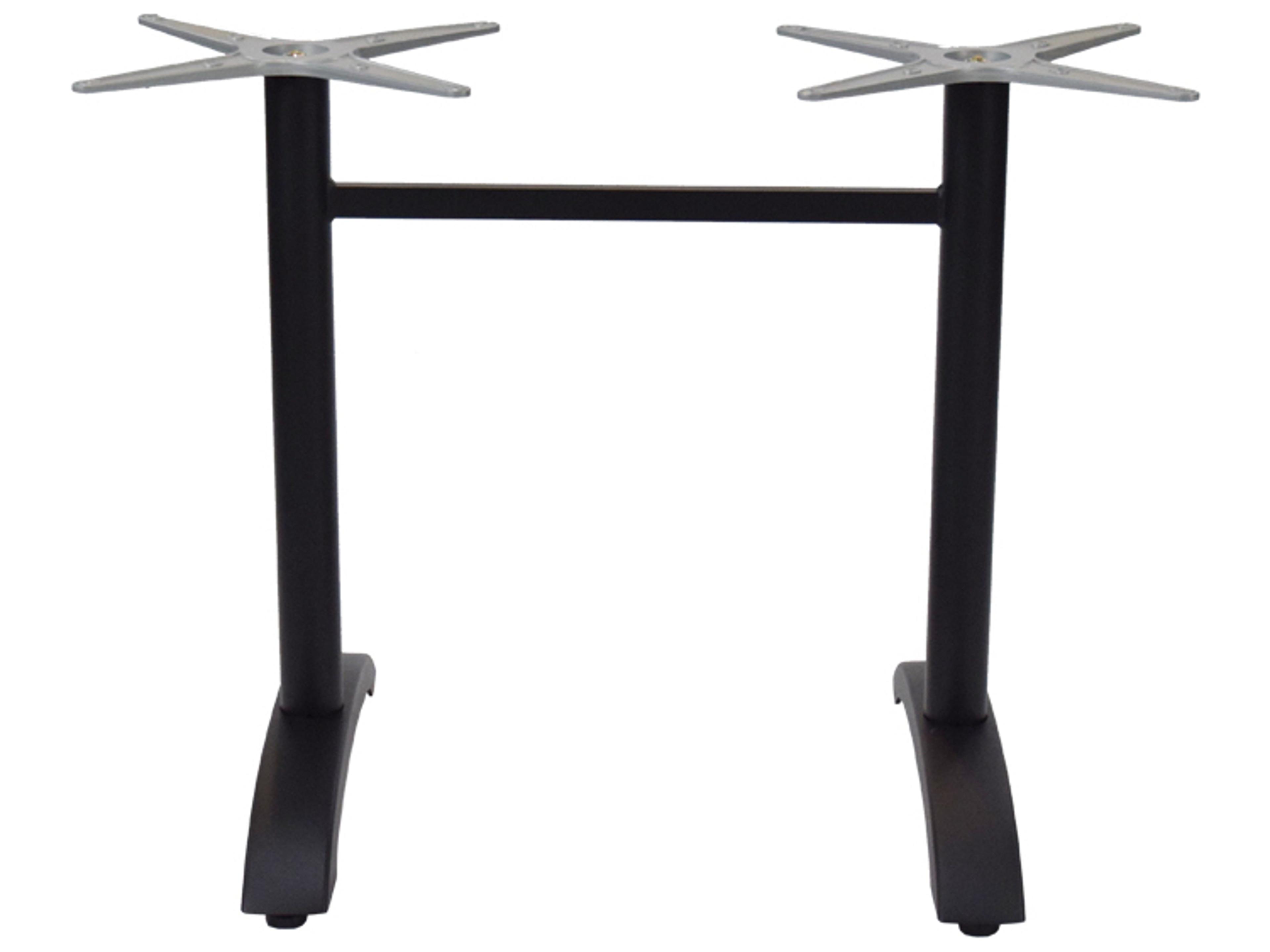 EMU Zak Aluminum 2-Leg Dine Table Base