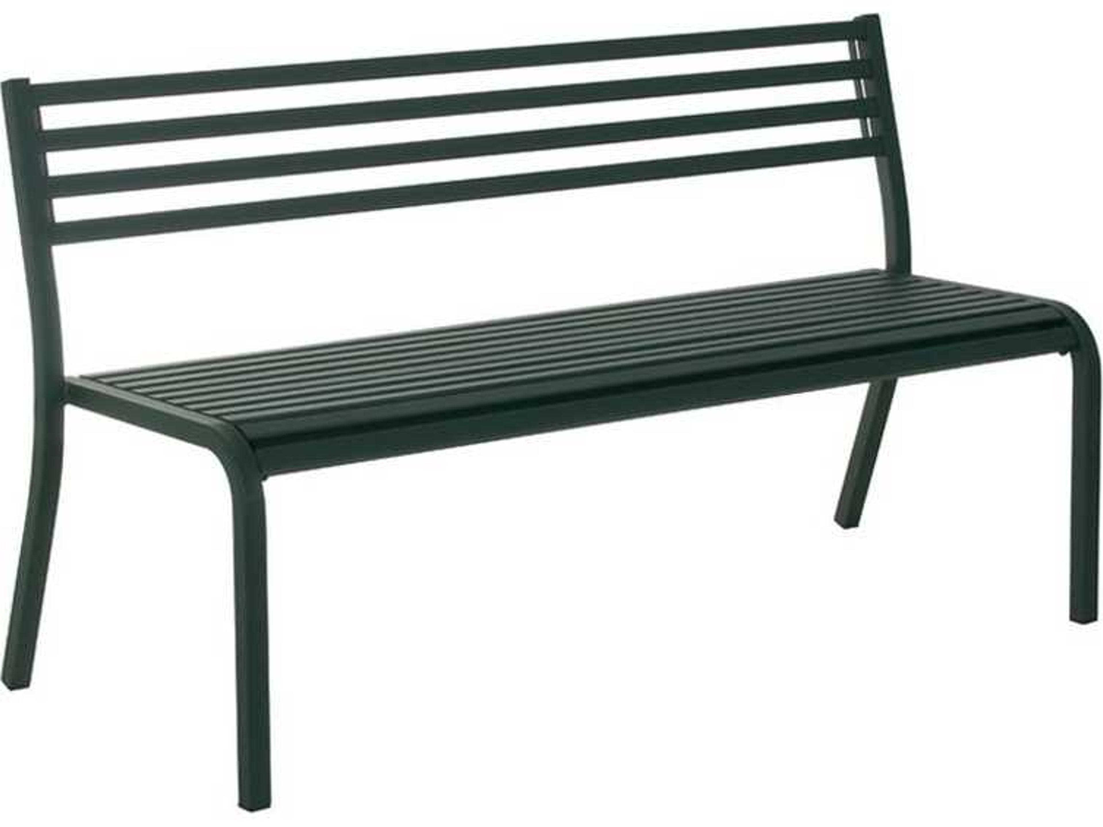 Segno Steel Stacking Outdoor Bench