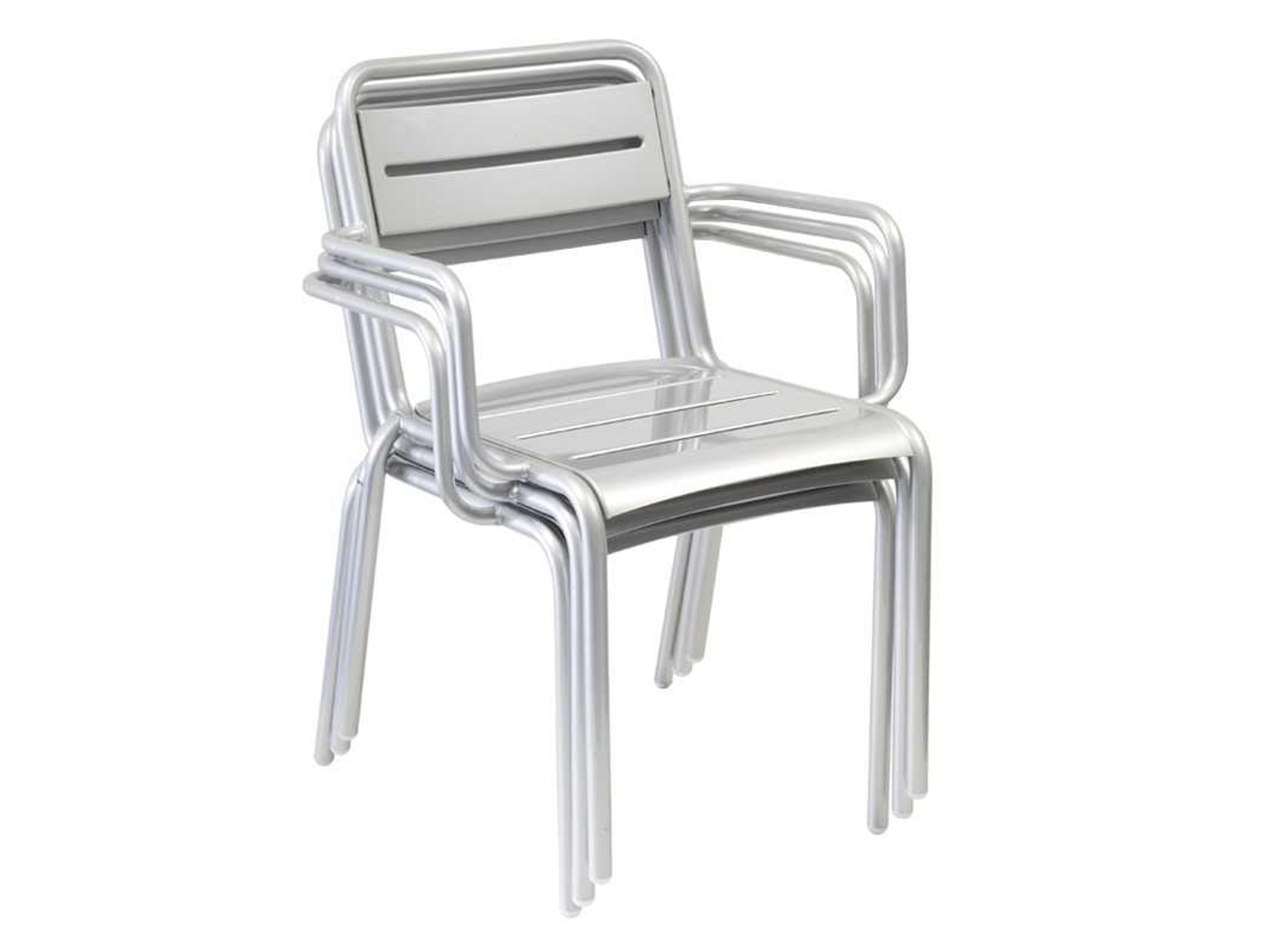 EMU Star Steel Stacking Arm Chair