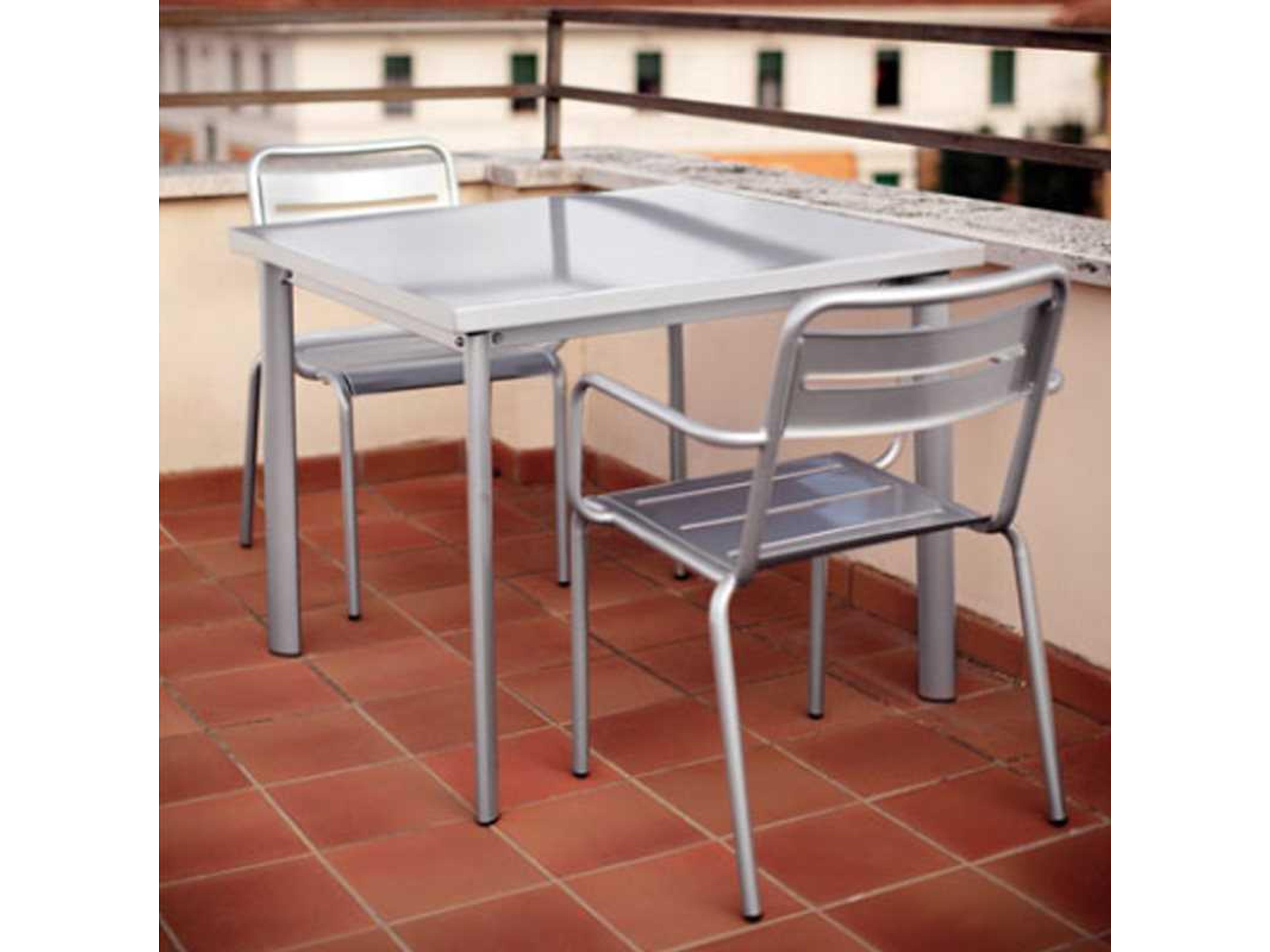 EMU Star Steel Stacking Arm Chair