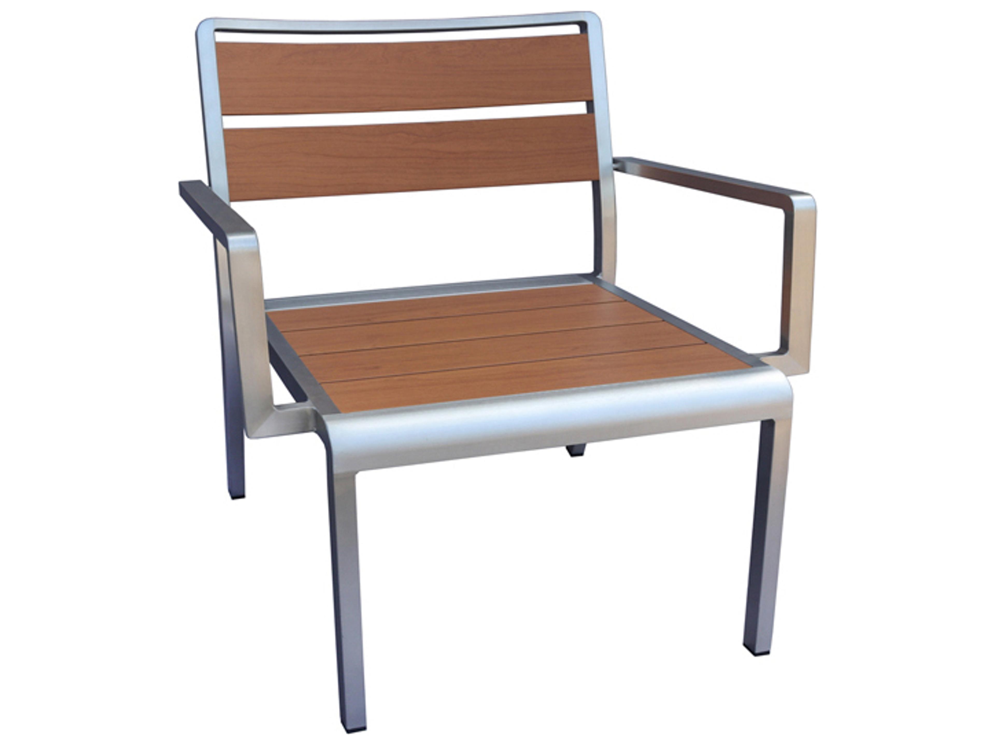 SID Aluminum Stacking Patio Lounge Chair
