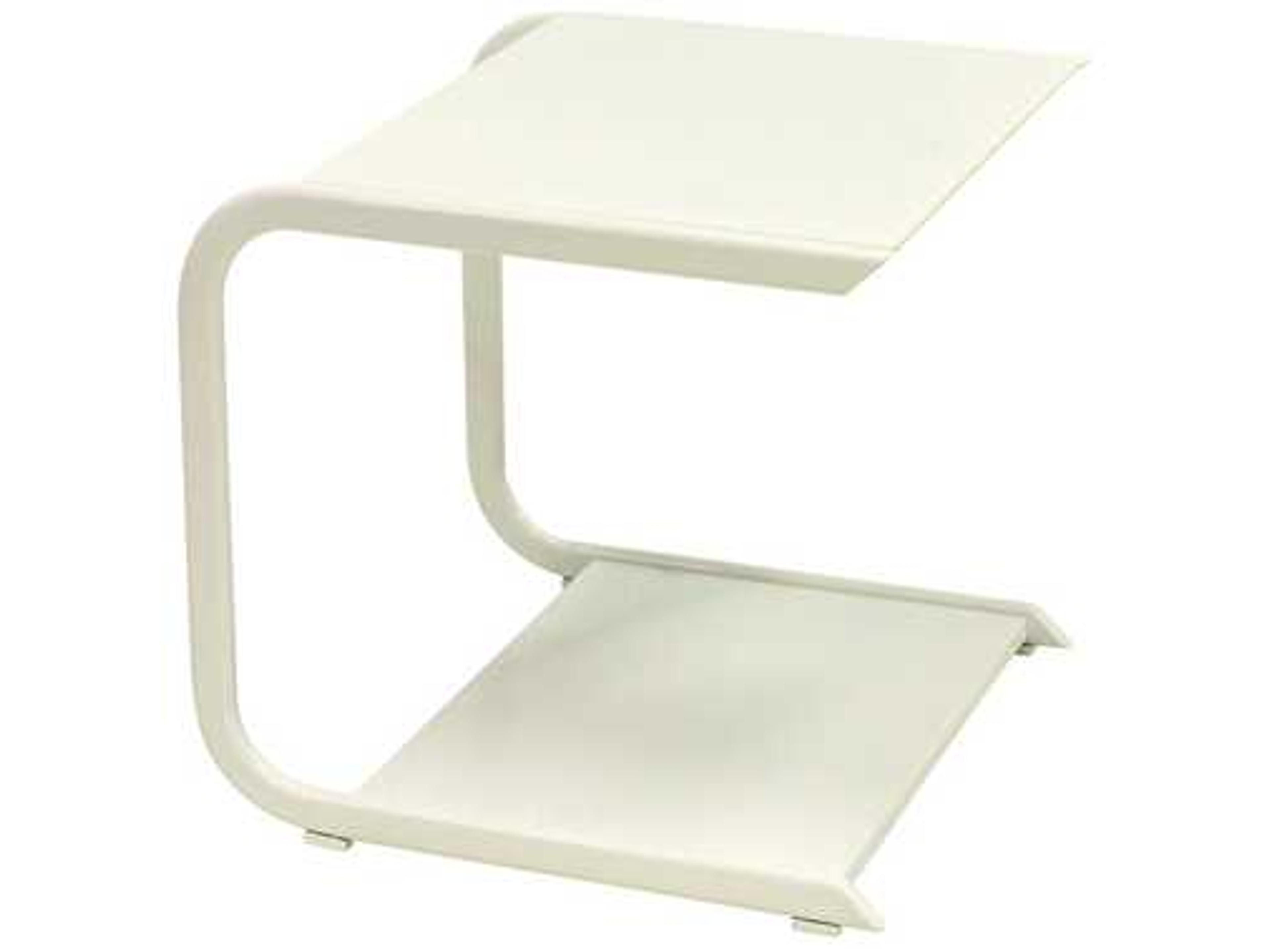 Holly Aluminum Rectangular Patio End Table