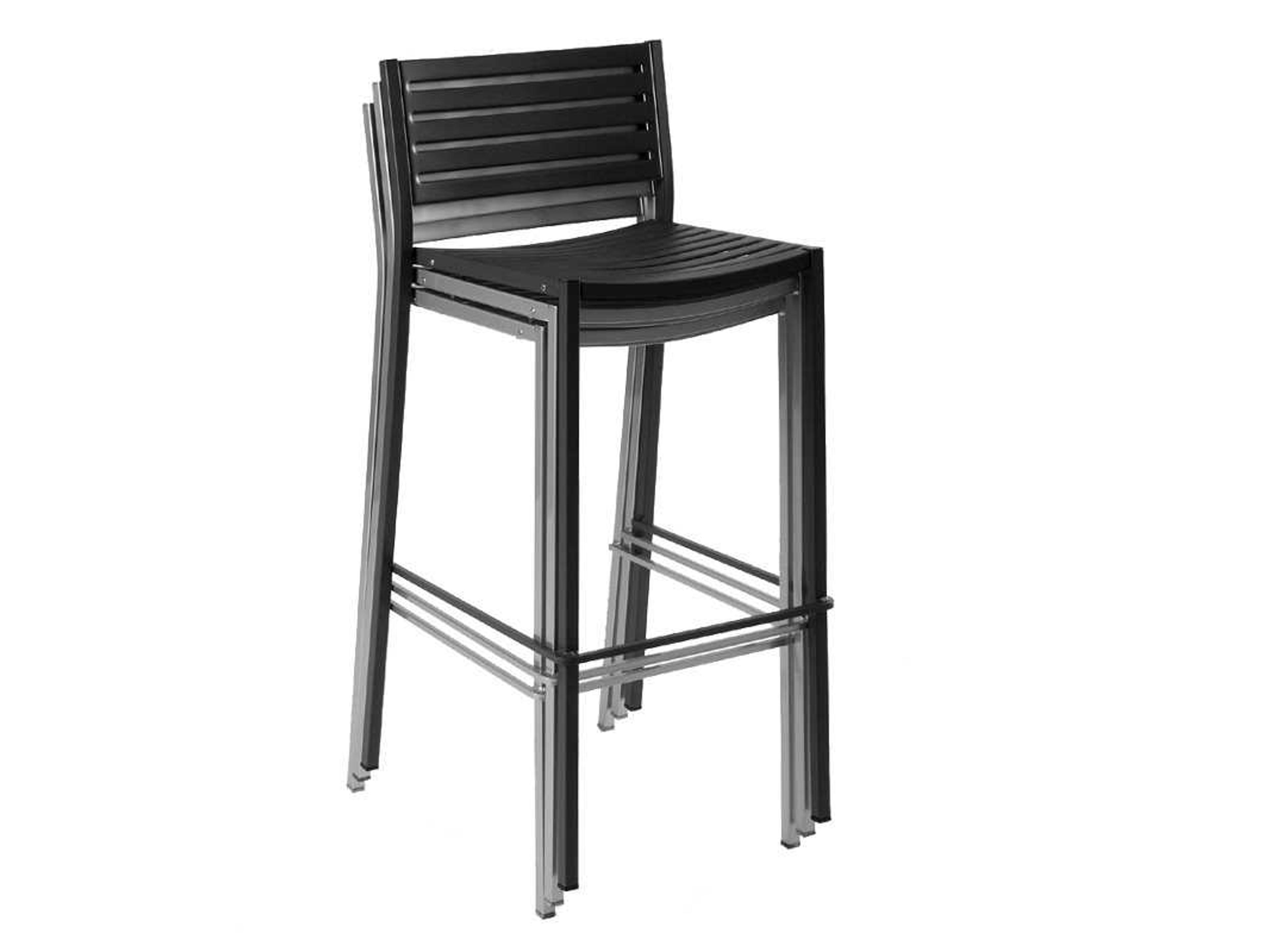 EMU Segno Steel Stacking Outdoor Bar Stool