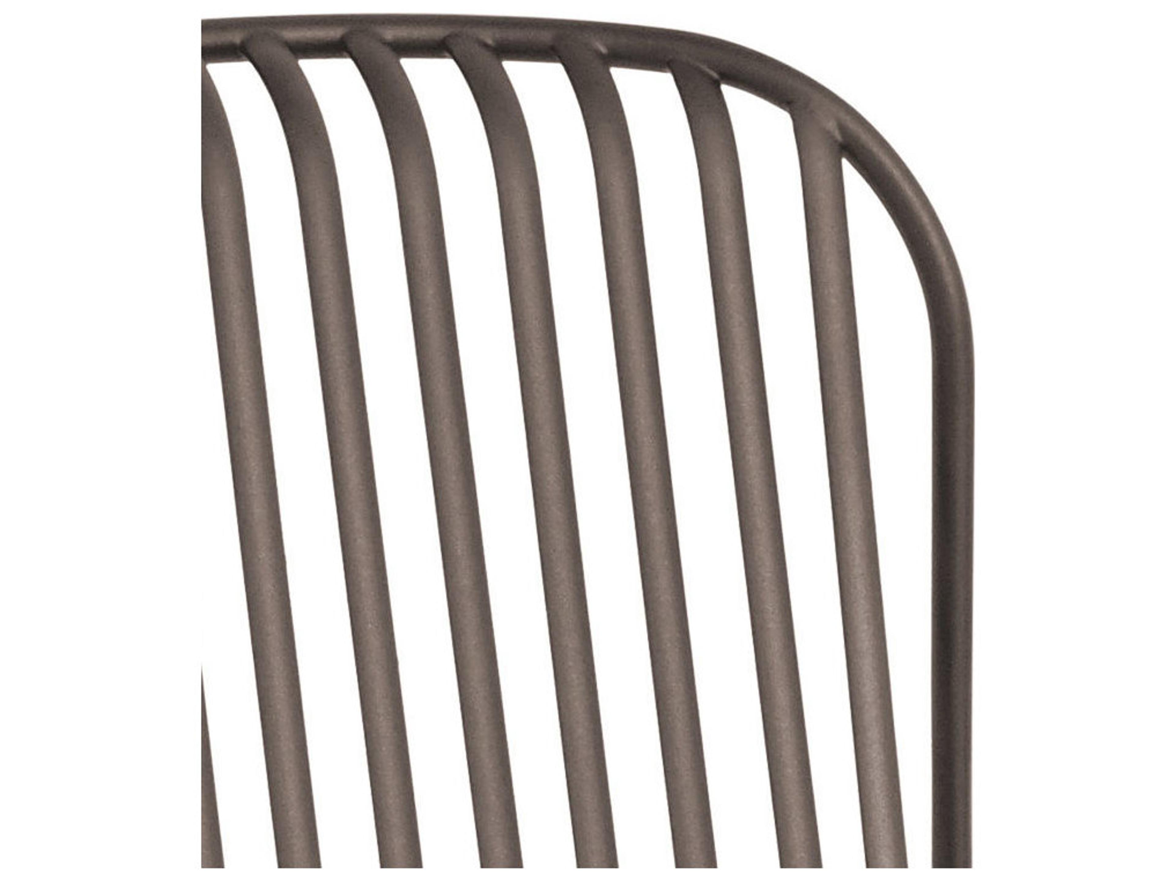 EMU Riviera Steel Metal Patio Dining Chair