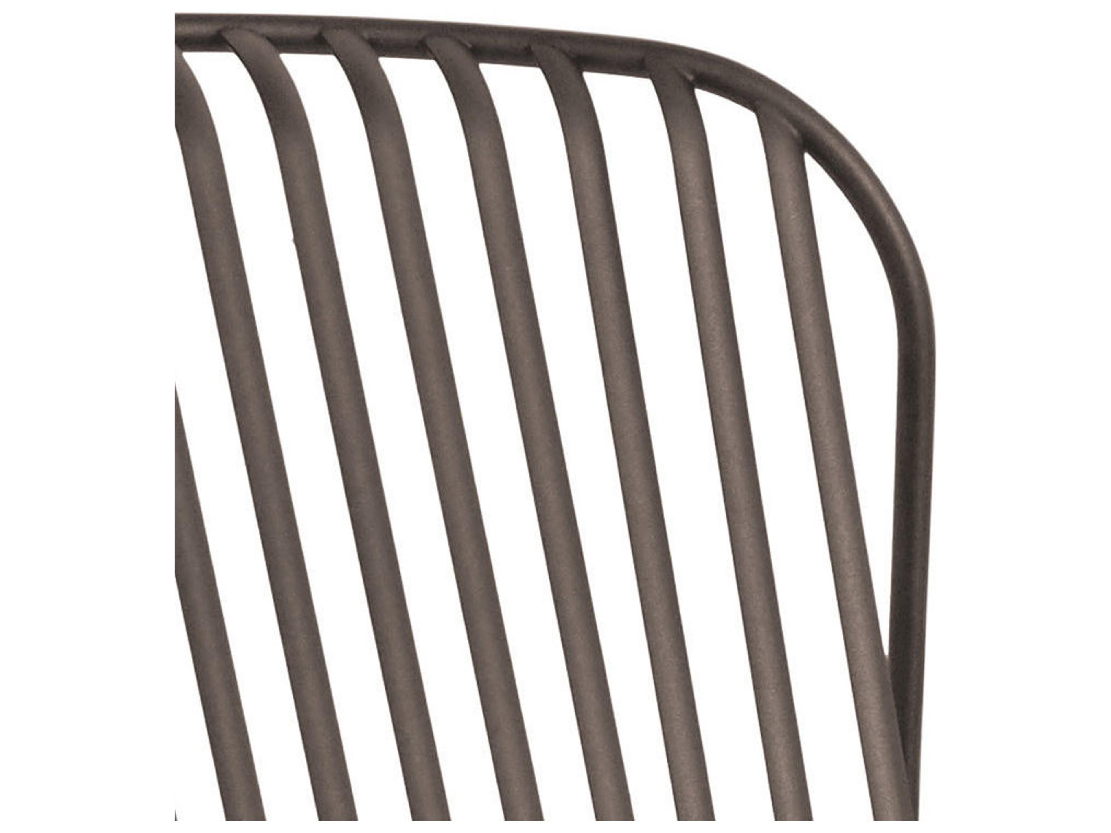 EMU Riviera Steel Metal Outdoor Patio Lounge Chair