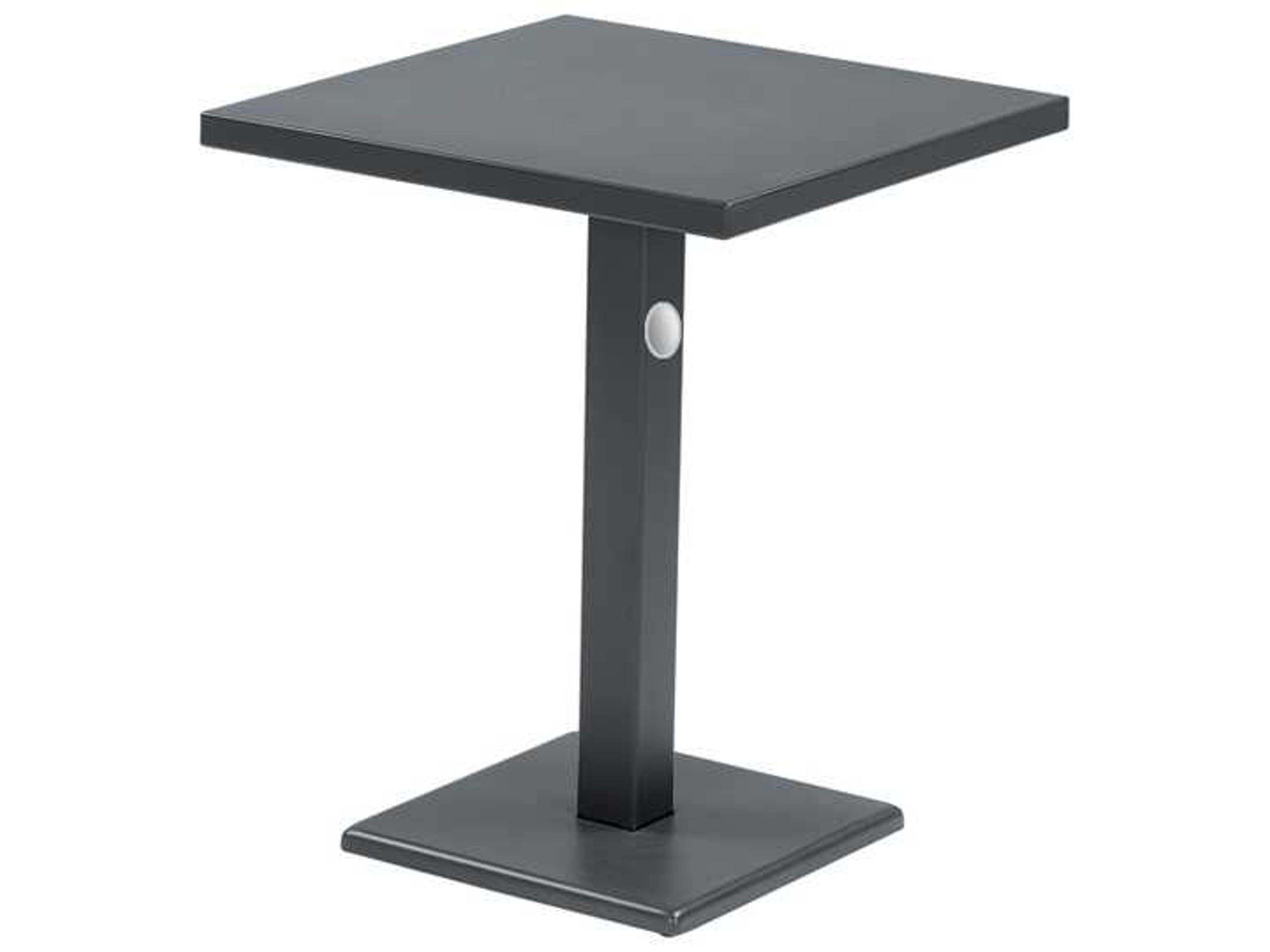 Lock Steel Square Patio Dining Table
