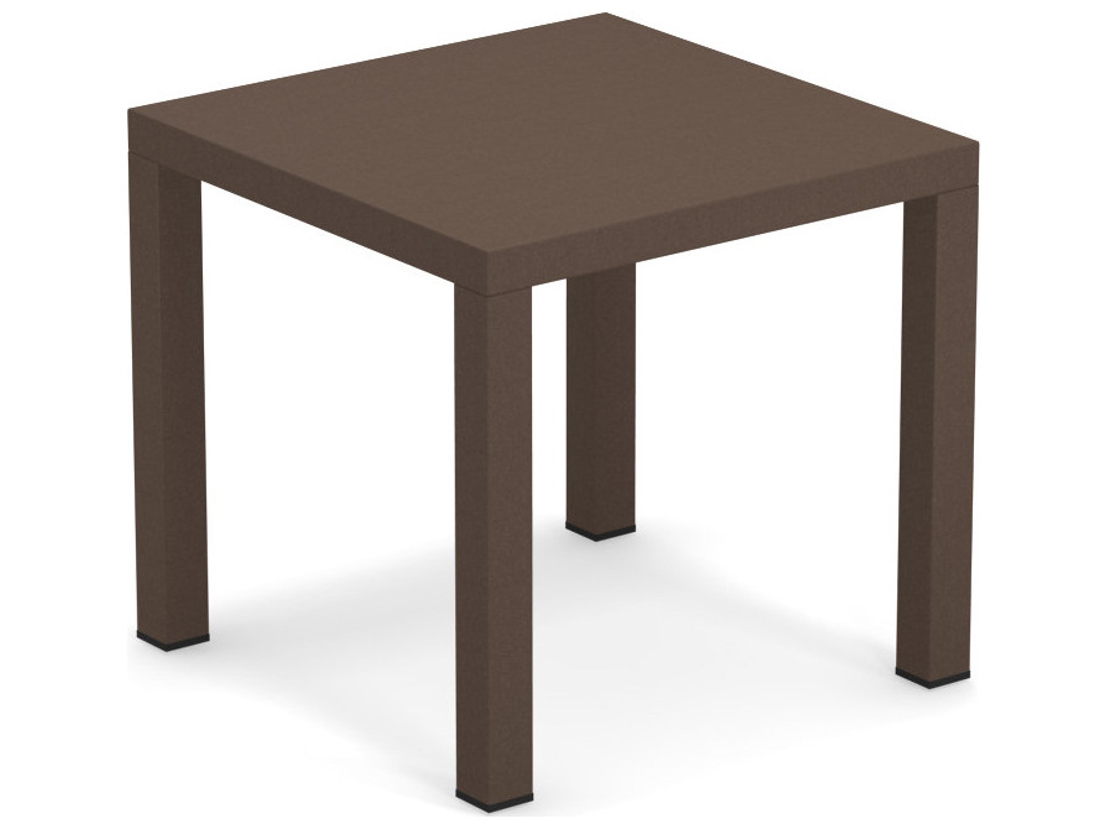 Star Steel Square Outdoor End Table