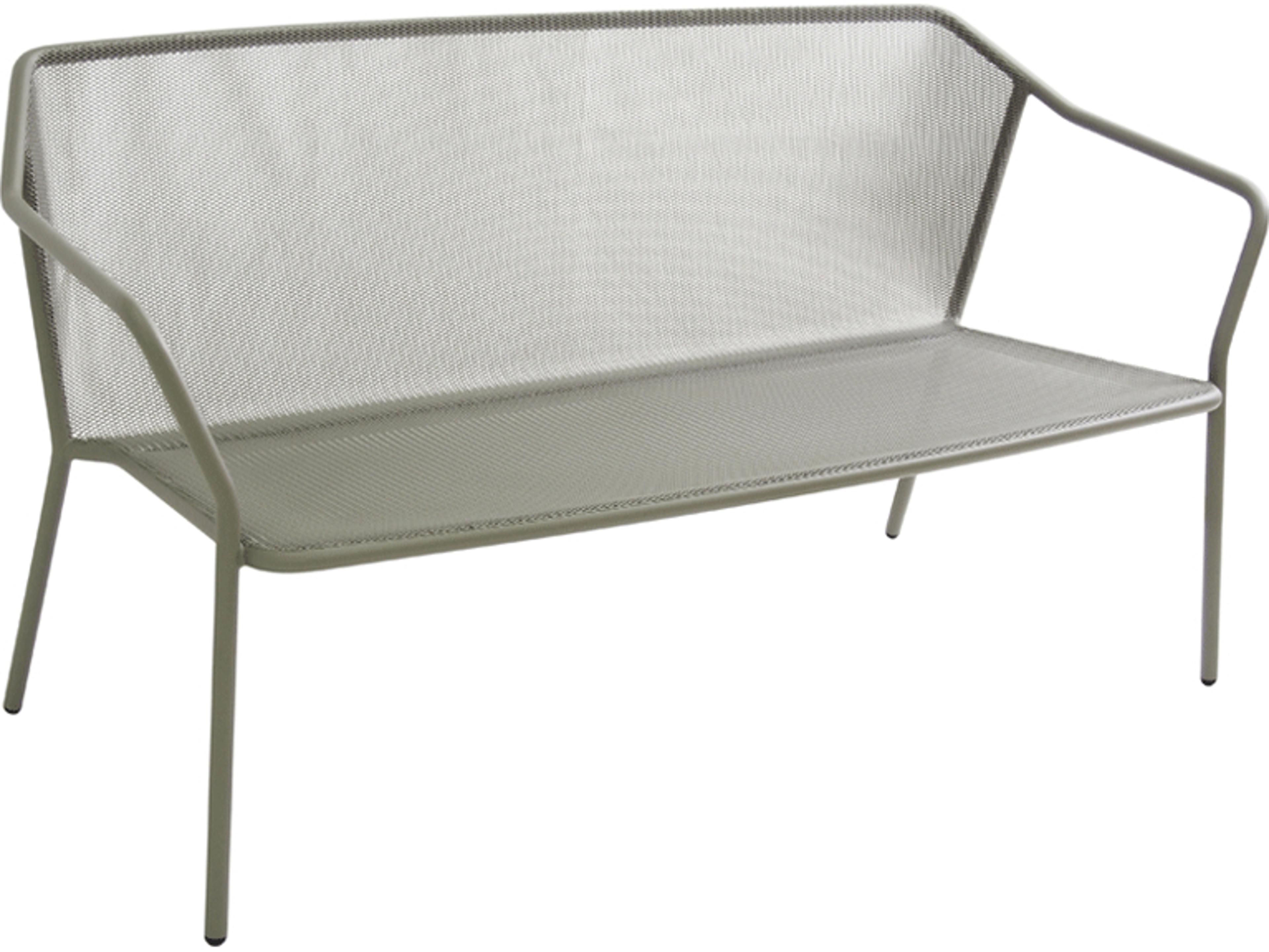 EMU Darwin Steel Metal Outdoor Loveseat