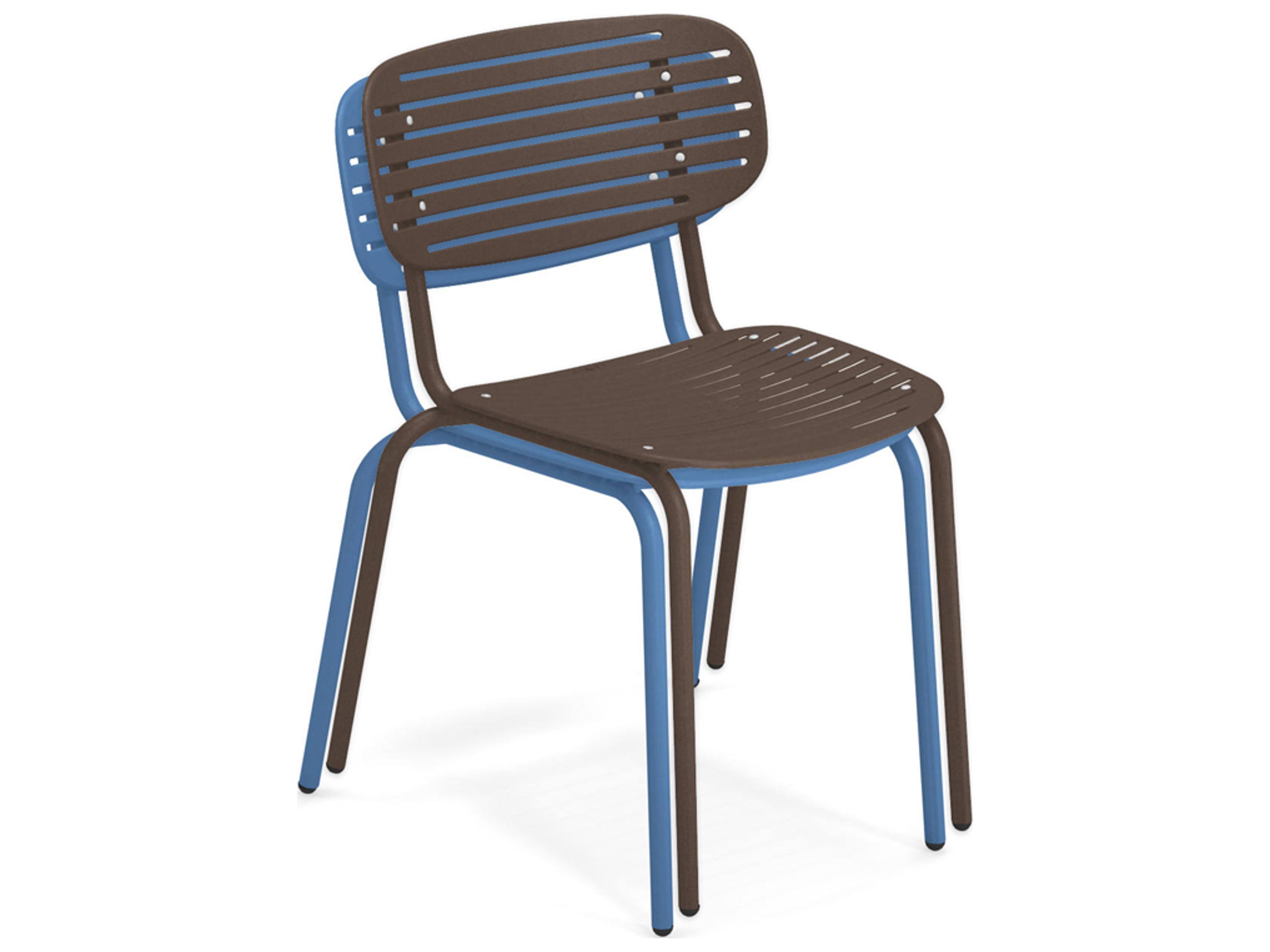 EMU Mom Steel Stackable Patio Dining Side Chair