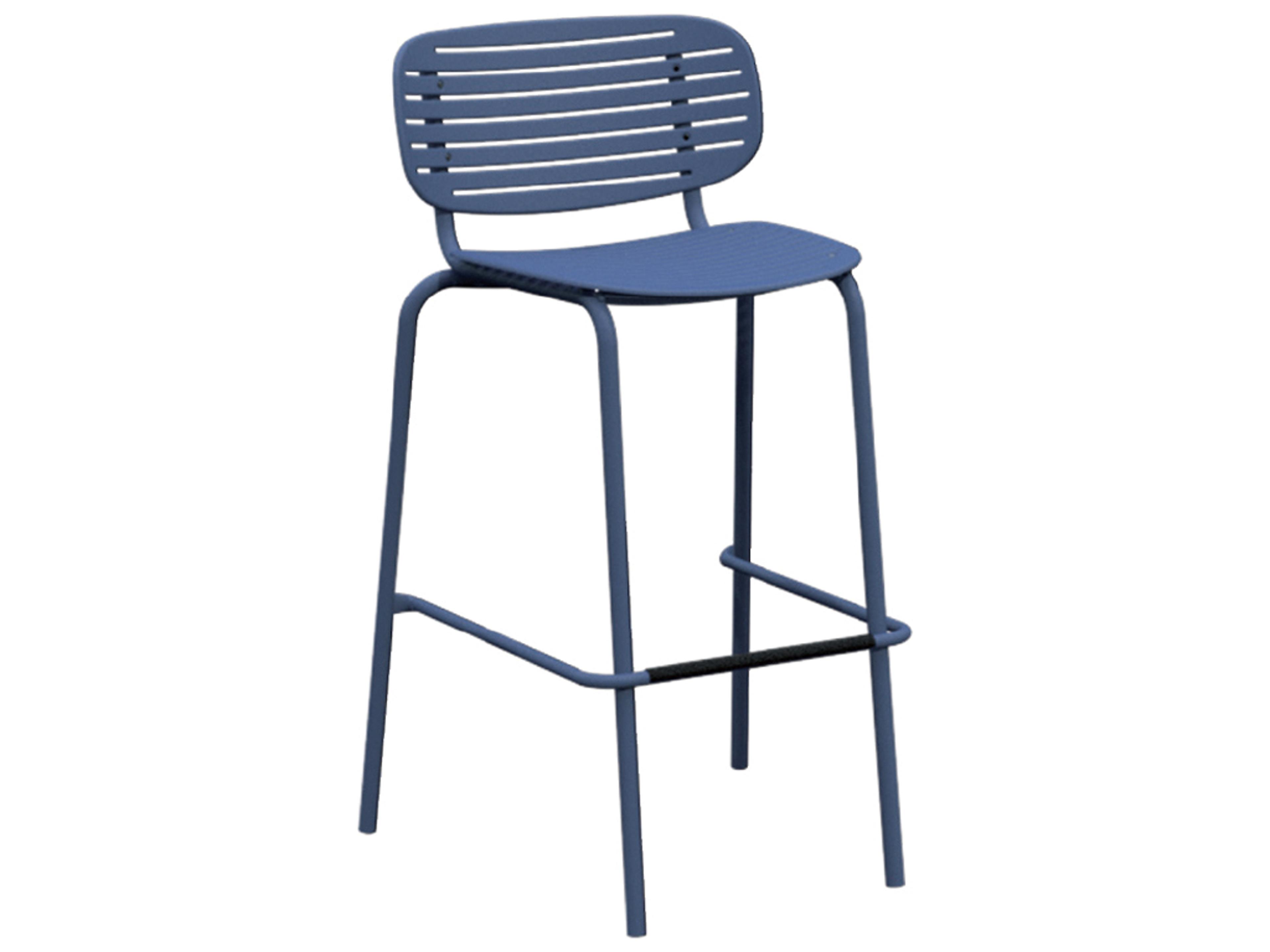 Mom Steel Stackable Outdoor Bar Stool