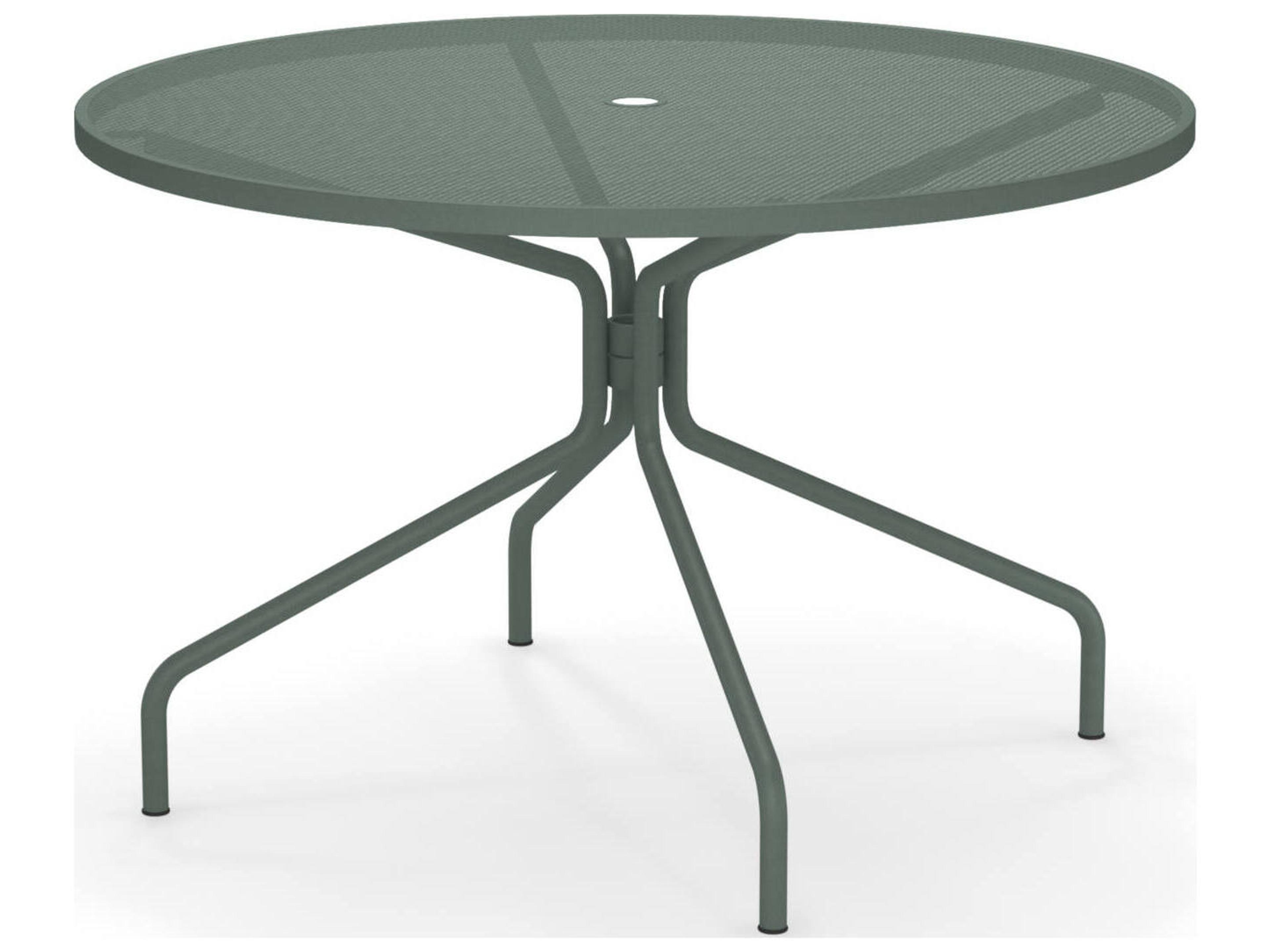 Cambi Steel Round Outdoor Dining Table