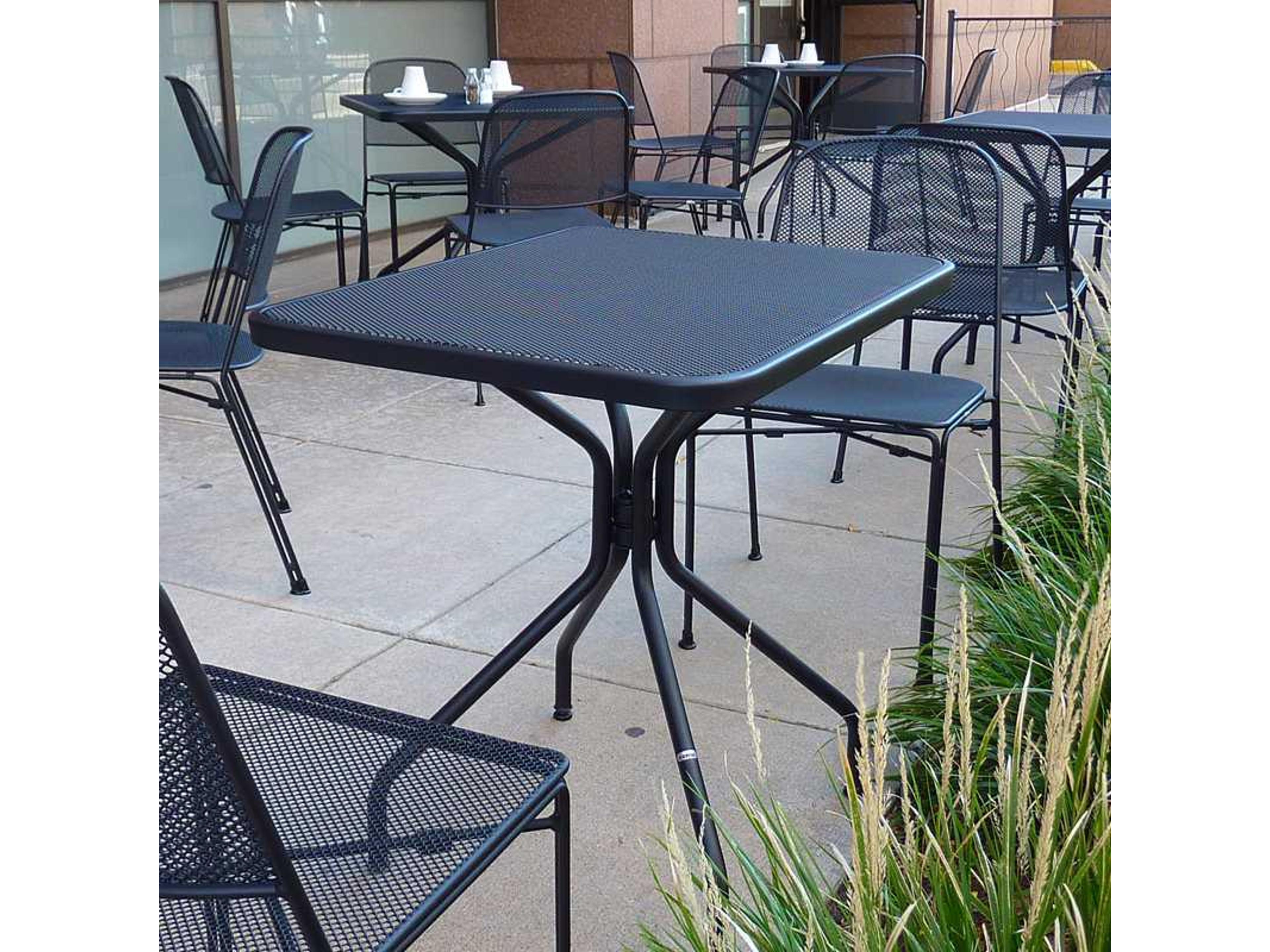 EMU Cambi Steel Rectangular Patio Dining Table