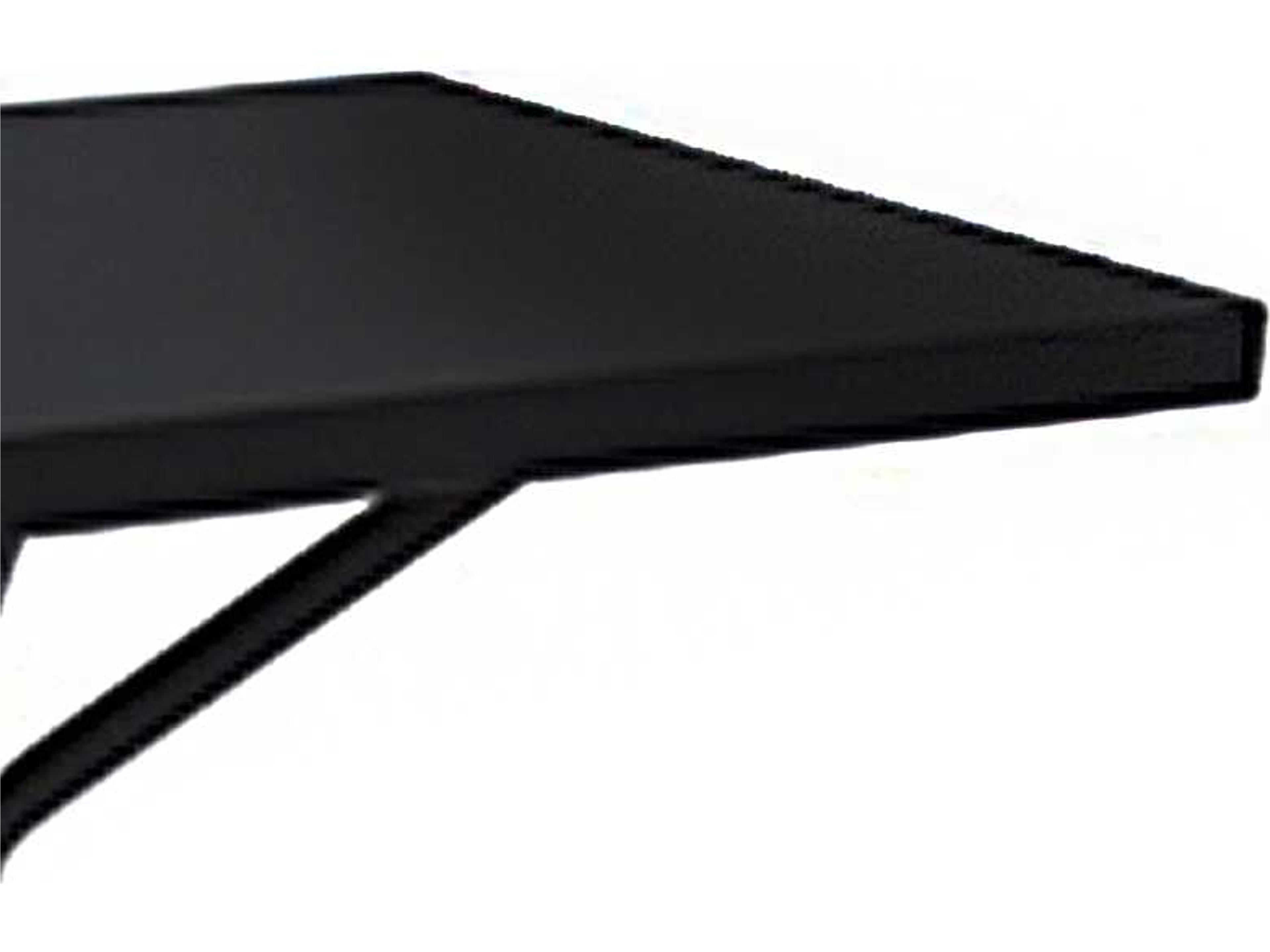 EMU Solid Steel Rectangular Umbrella Table