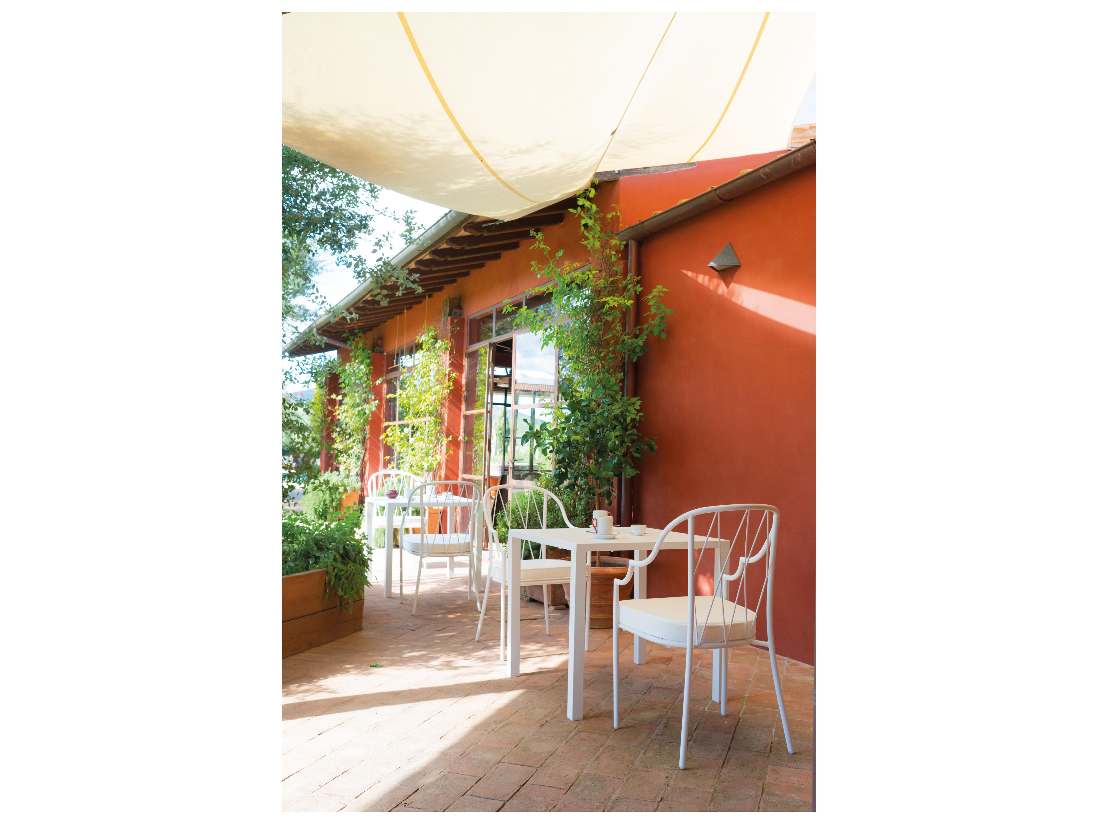 EMU Nova Steel Square Outdoor Dining Table